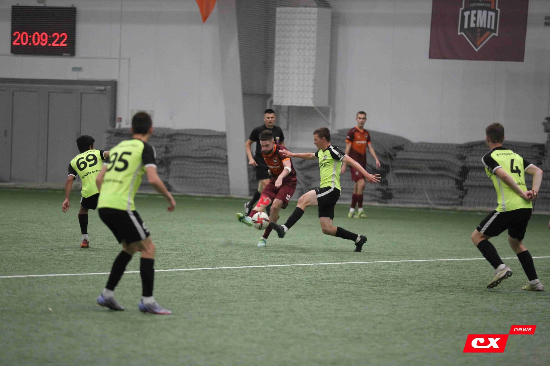 «Темп» 4:2 «Иркутск-М». III дивизион. 22.09.2023. CX News — кадр 114