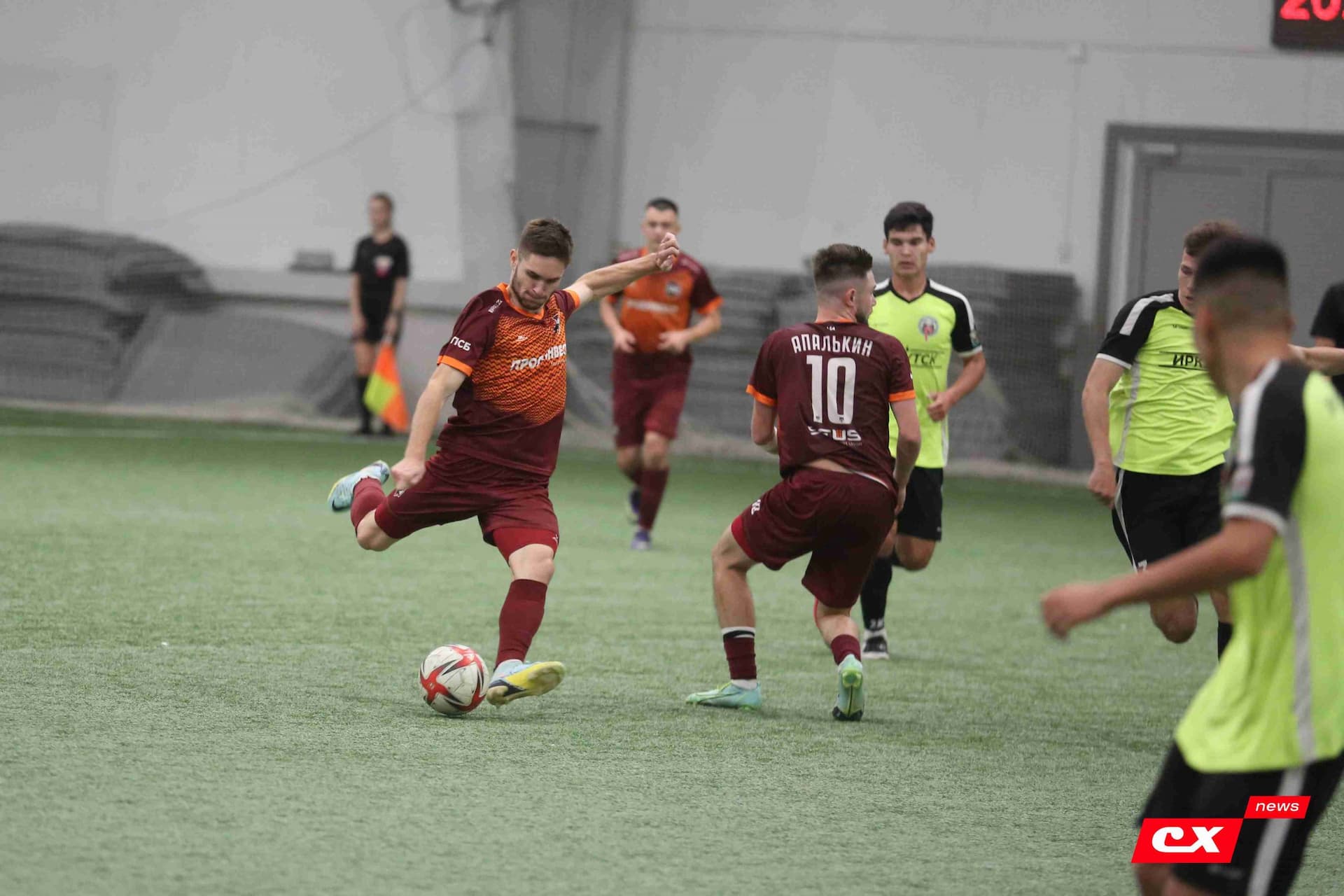 «Темп» 4:2 «Иркутск-М». III дивизион. 22.09.2023. CX News — кадр 129