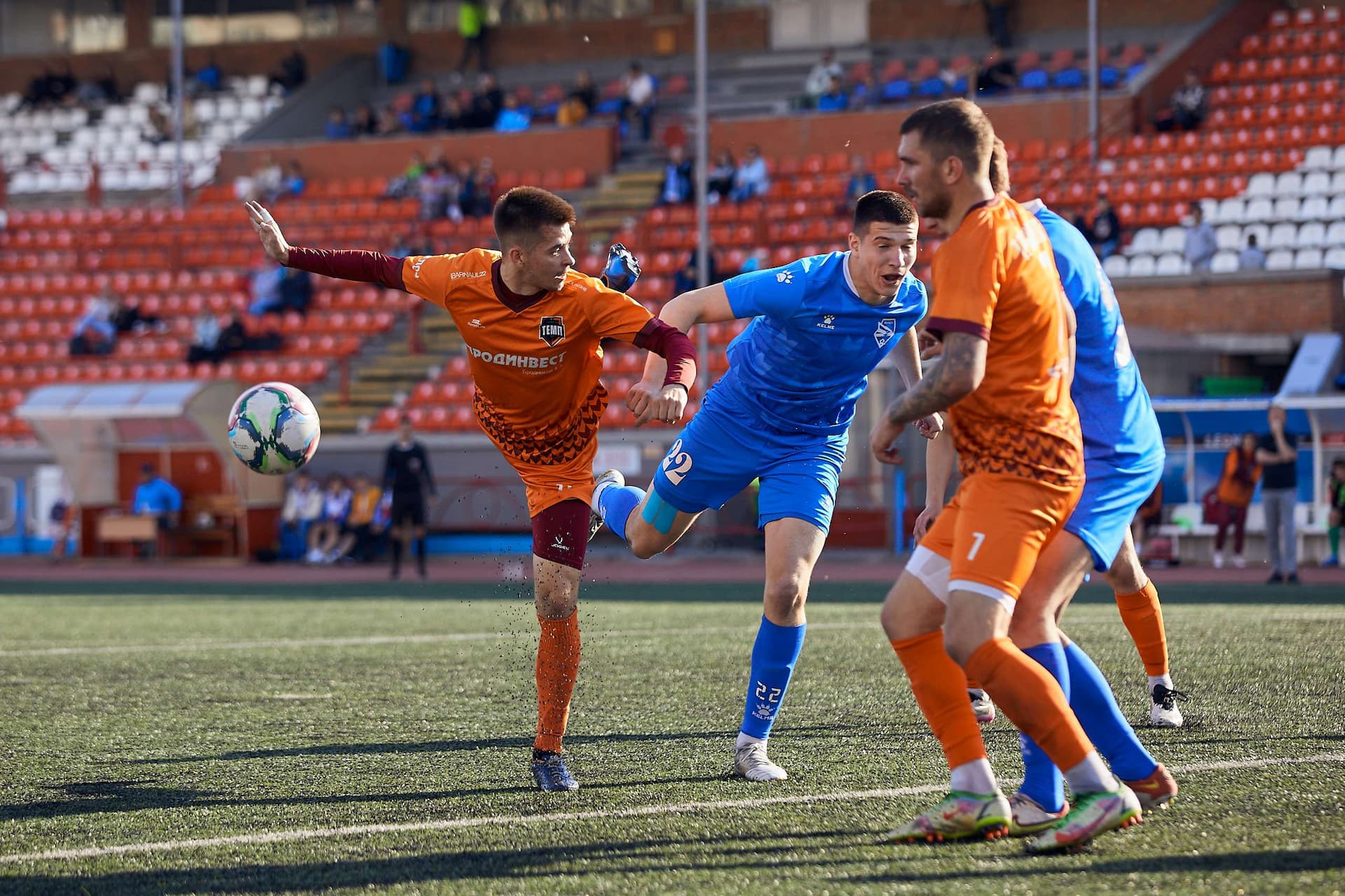 «Новосибирск-М» 1:1 «Темп». Третья лига. 02.06.2024. Пресс-служба «Новосибирска-М» — кадр 104