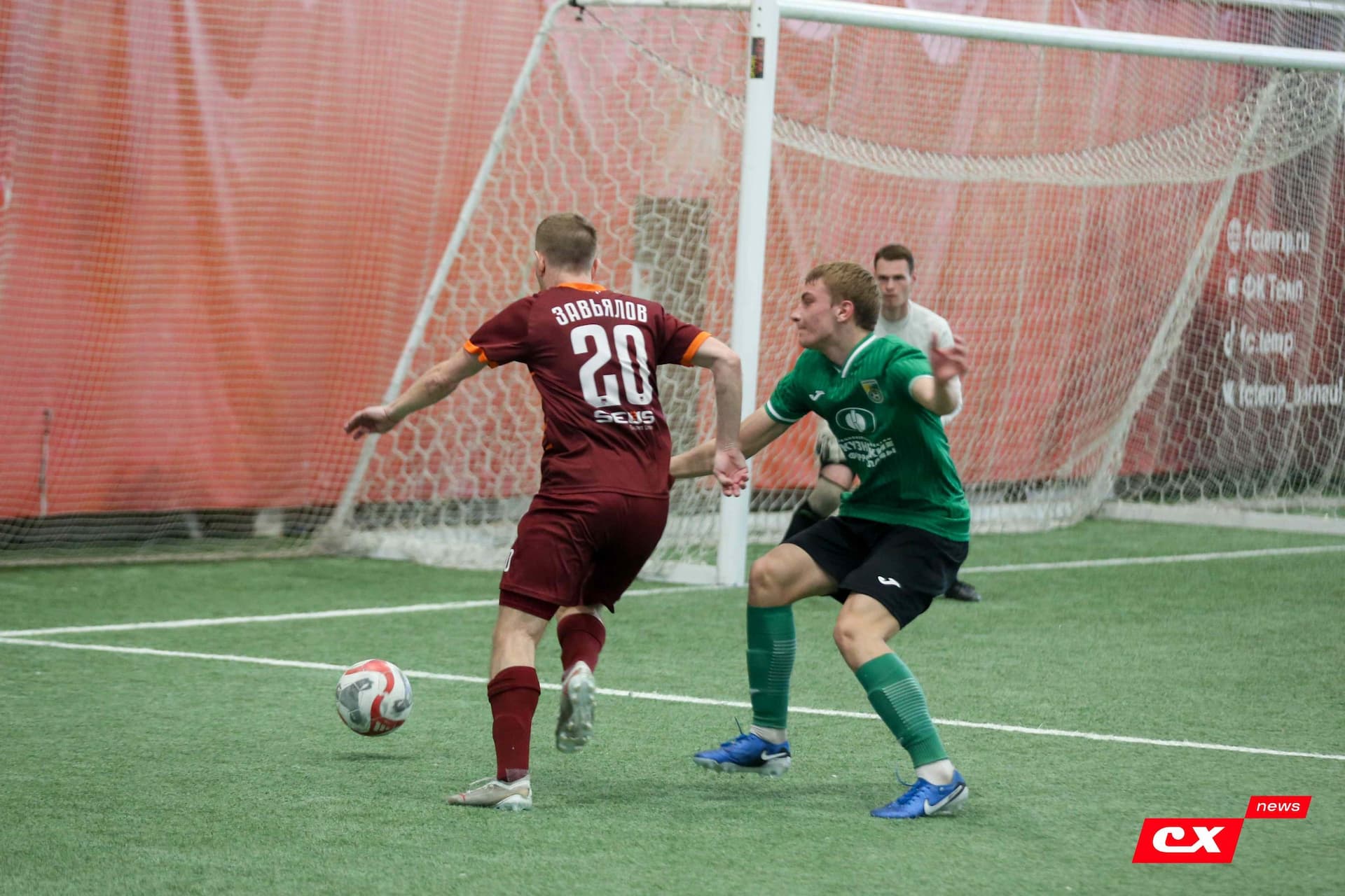 «Темп» 1:0 «Новокузнецк». Третья лига. 02.05.2025. Владимир Мартынов («CX News») — кадр 128