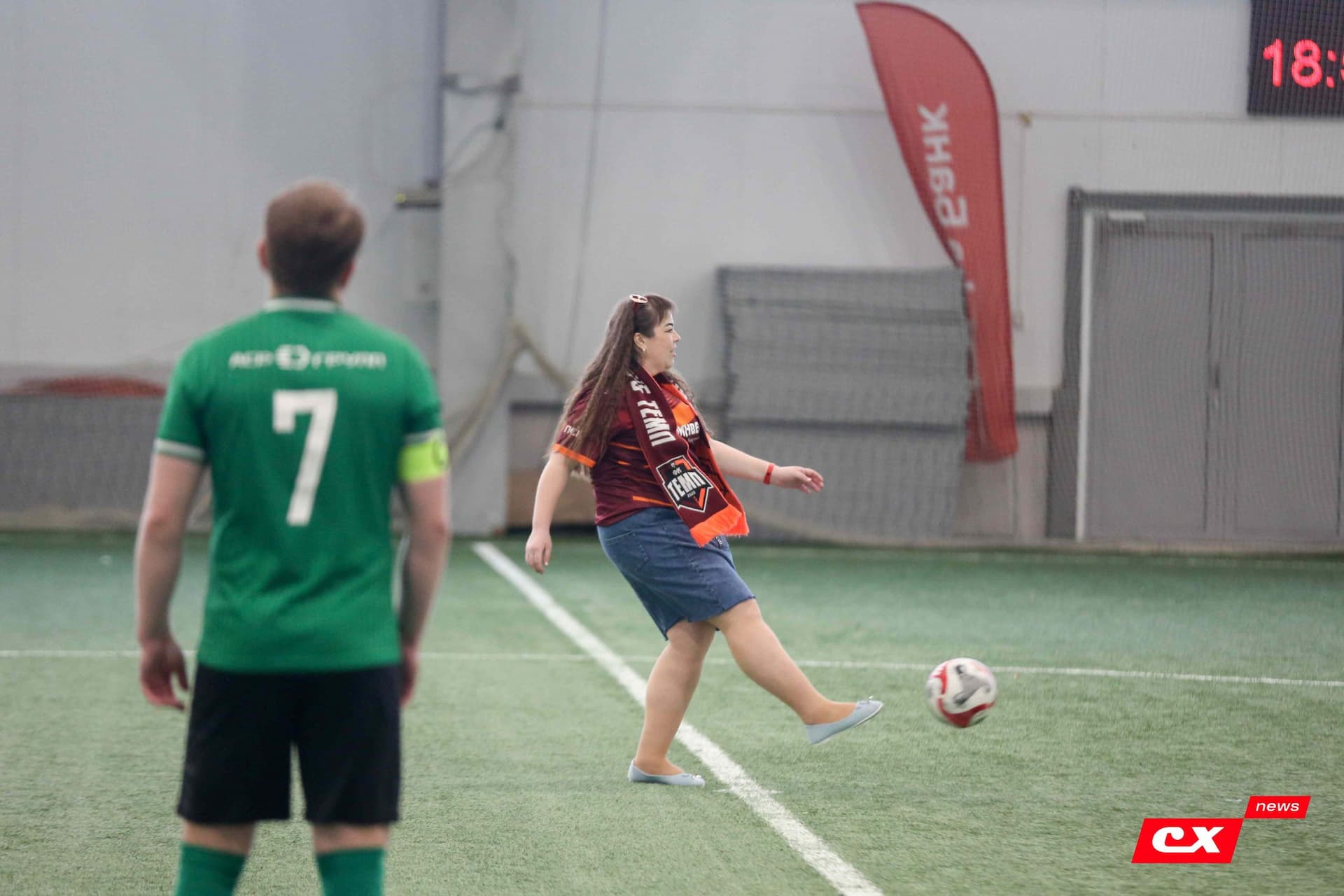 «Темп» 1:0 «Новокузнецк». Третья лига. 02.05.2025. Владимир Мартынов («CX News») — кадр 18