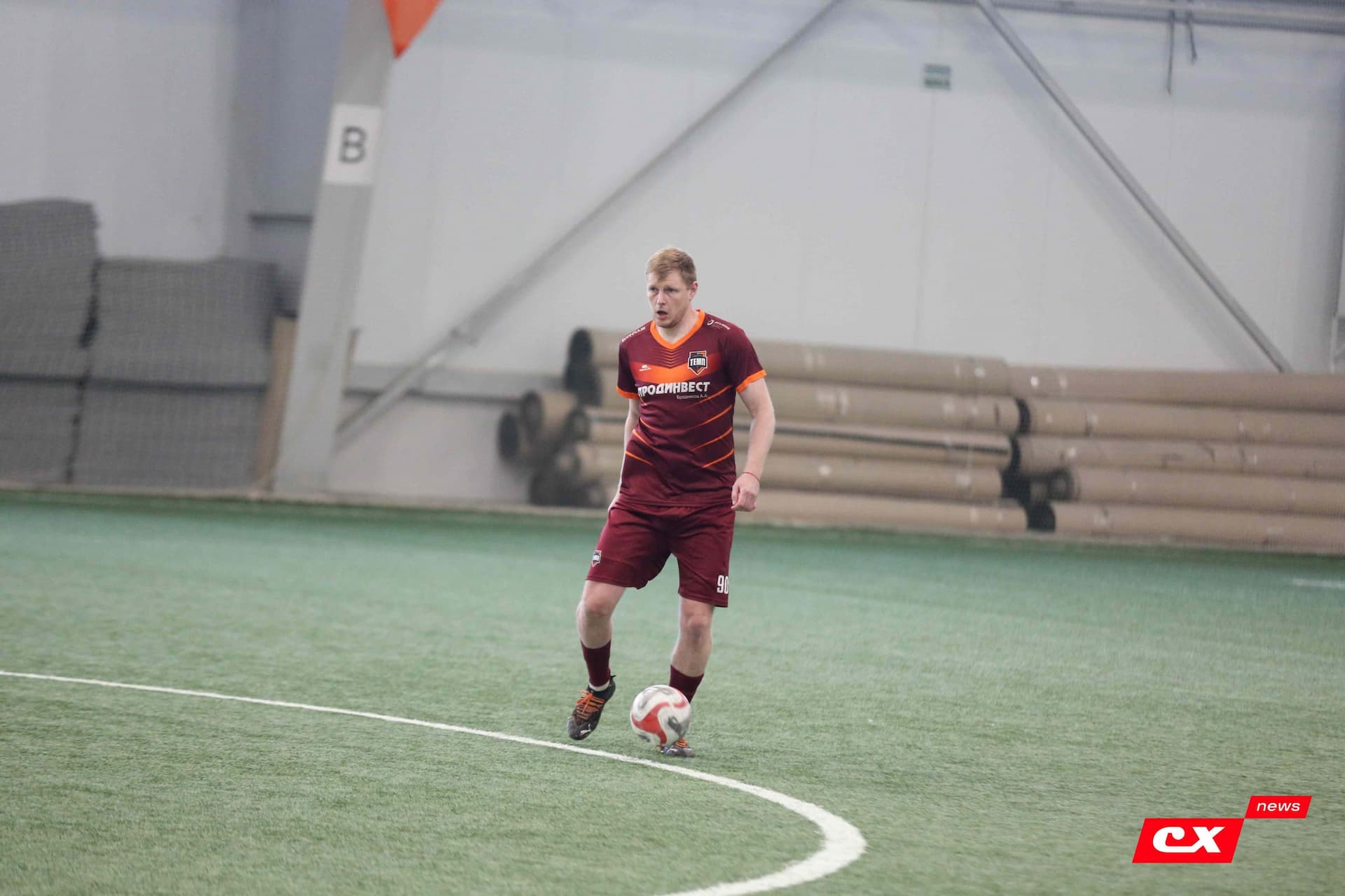 «Темп» 1:0 «Новокузнецк». Третья лига. 02.05.2025. Владимир Мартынов («CX News») — кадр 27