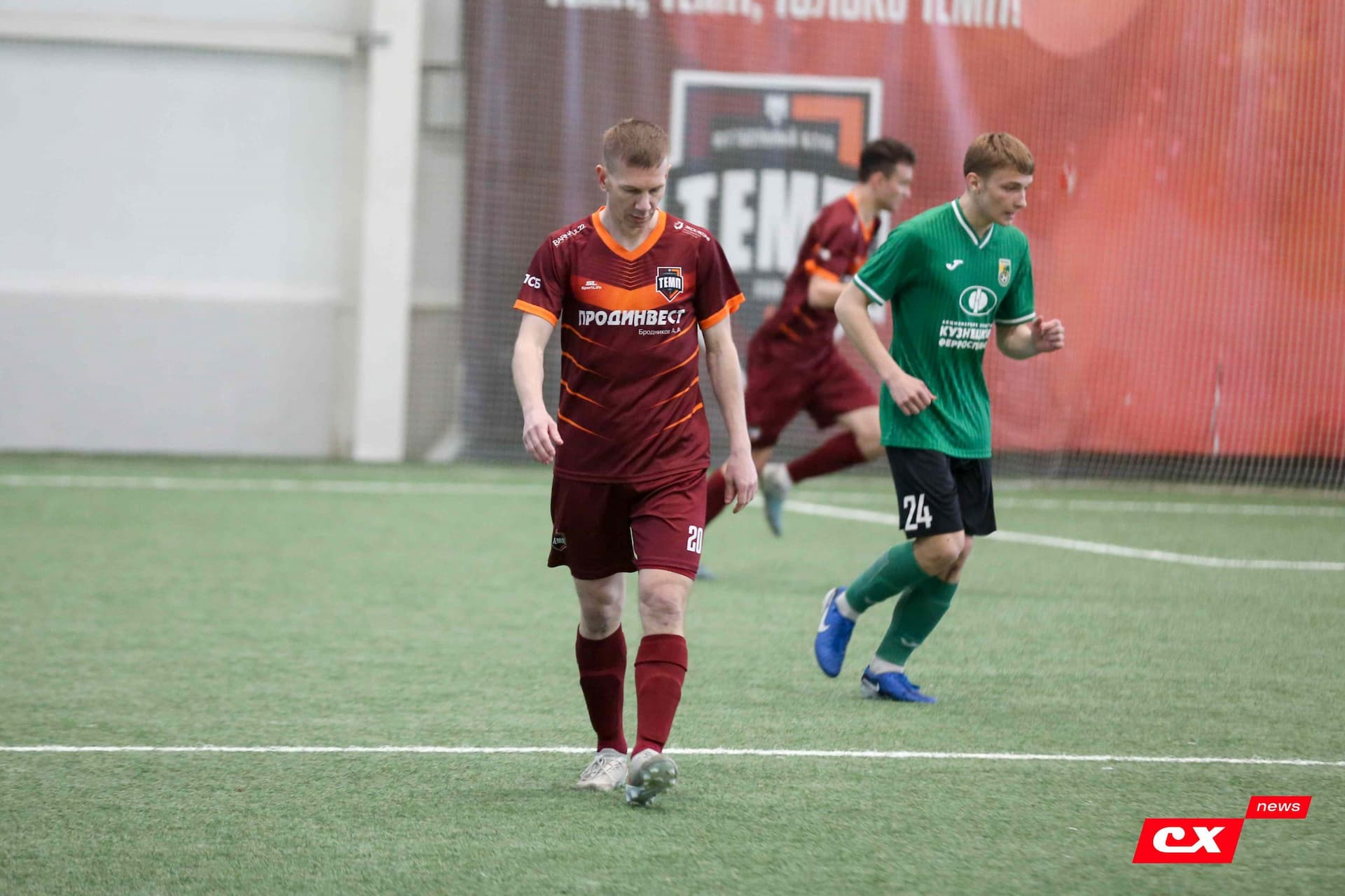 «Темп» 1:0 «Новокузнецк». Третья лига. 02.05.2025. Владимир Мартынов («CX News») — кадр 32