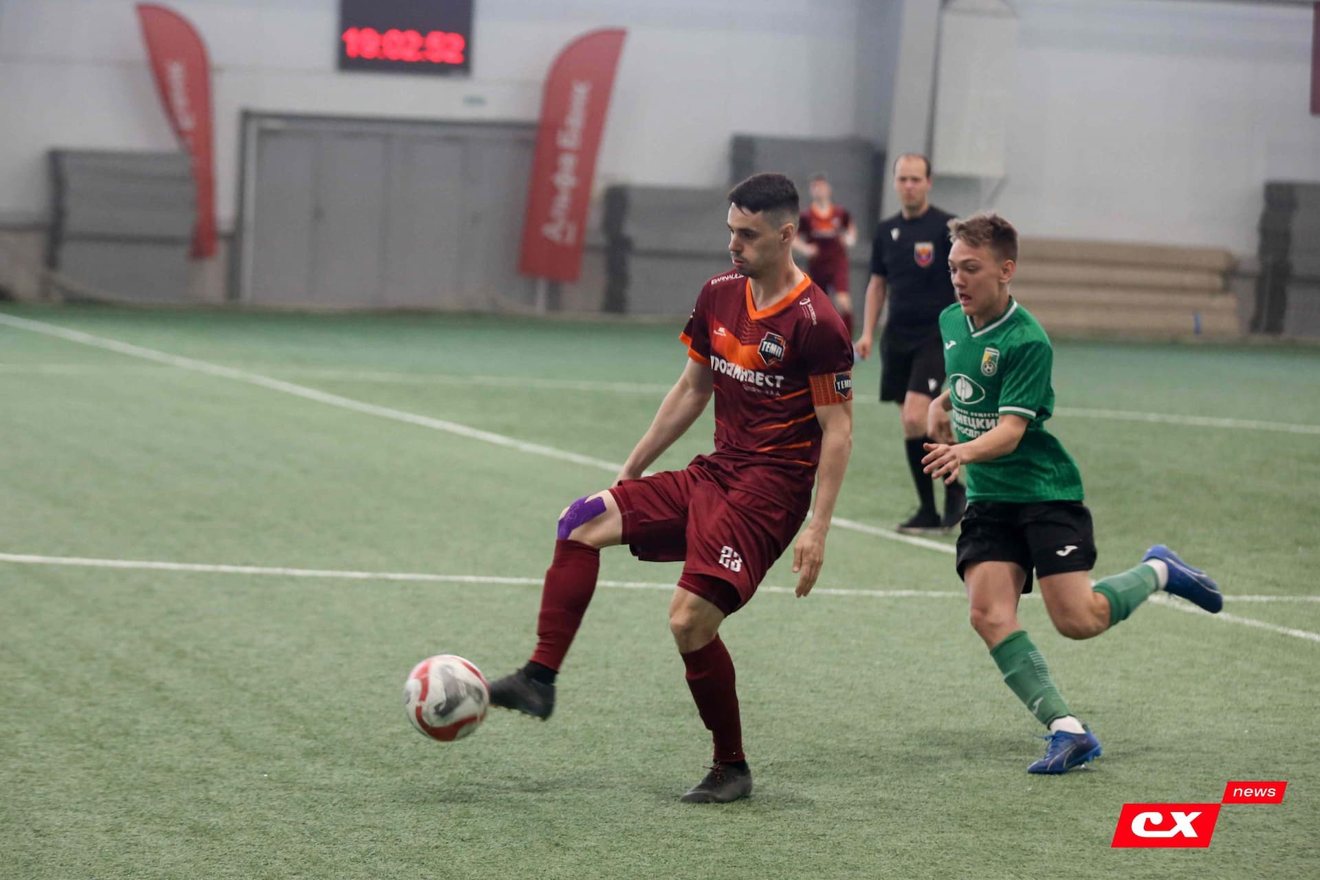 «Темп» 1:0 «Новокузнецк». Третья лига. 02.05.2025. Владимир Мартынов («CX News») — кадр 35