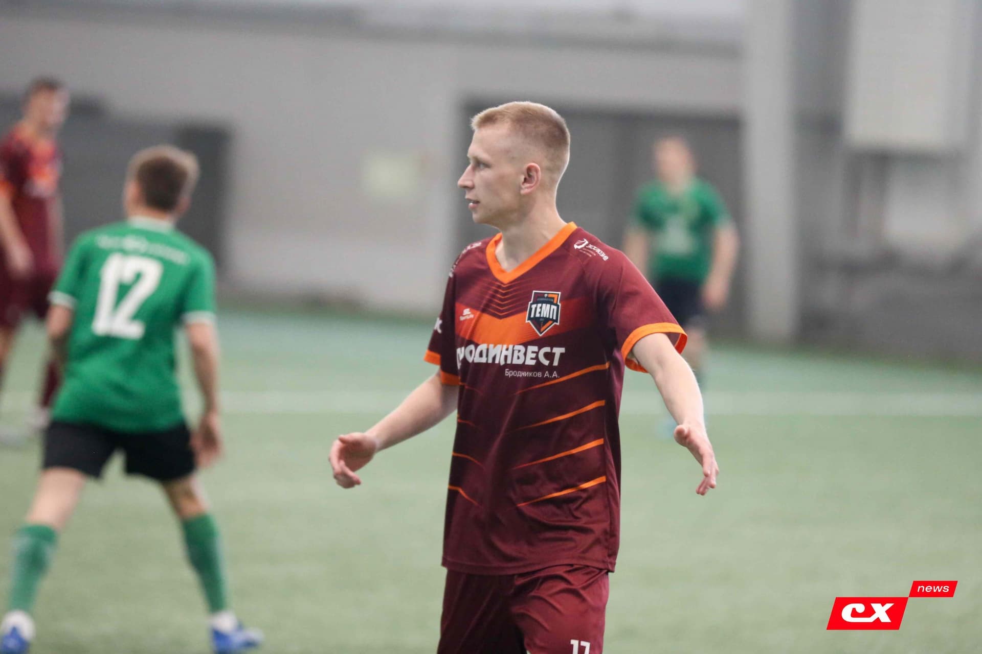 «Темп» 1:0 «Новокузнецк». Третья лига. 02.05.2025. Владимир Мартынов («CX News») — кадр 39