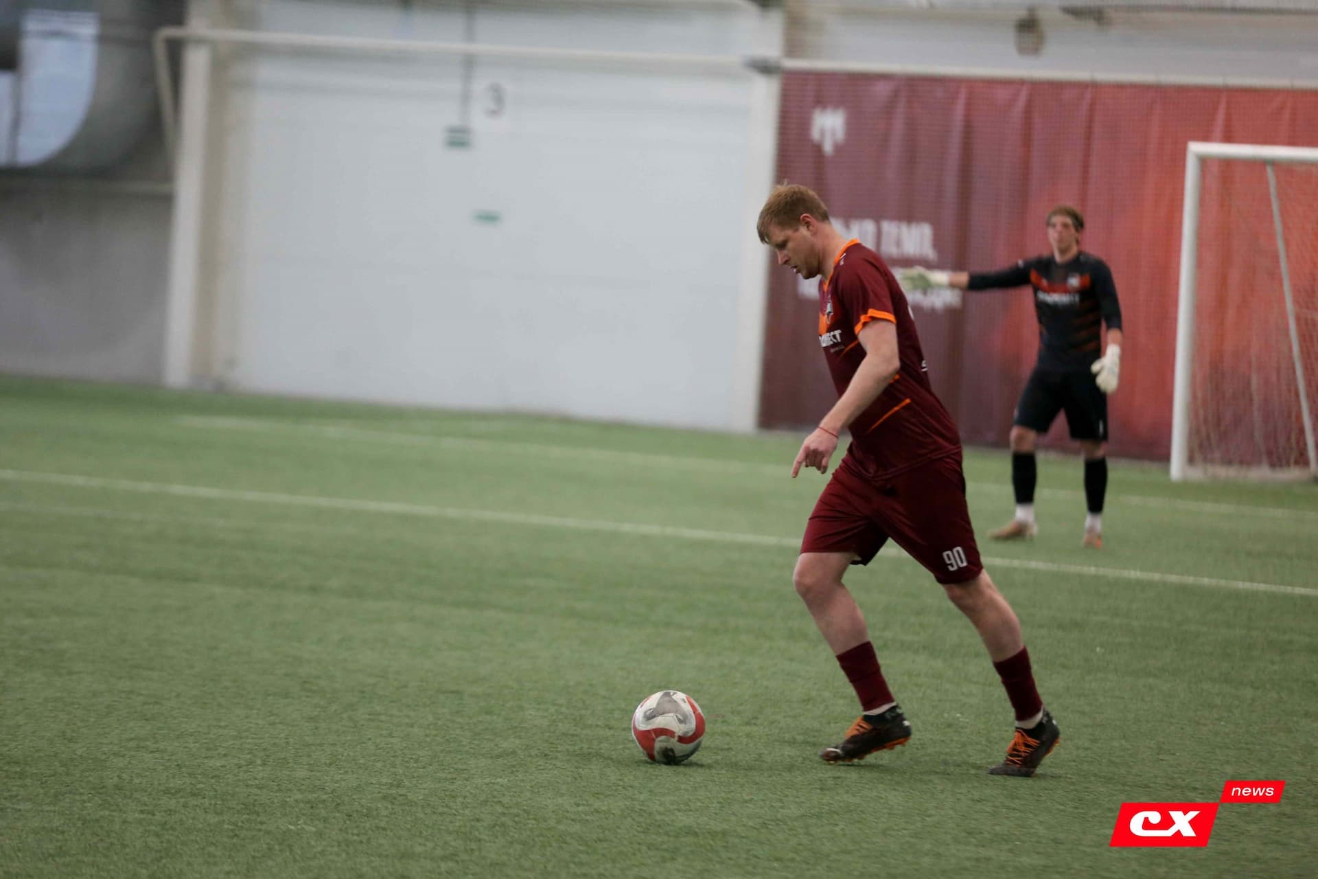 «Темп» 1:0 «Новокузнецк». Третья лига. 02.05.2025. Владимир Мартынов («CX News») — кадр 51