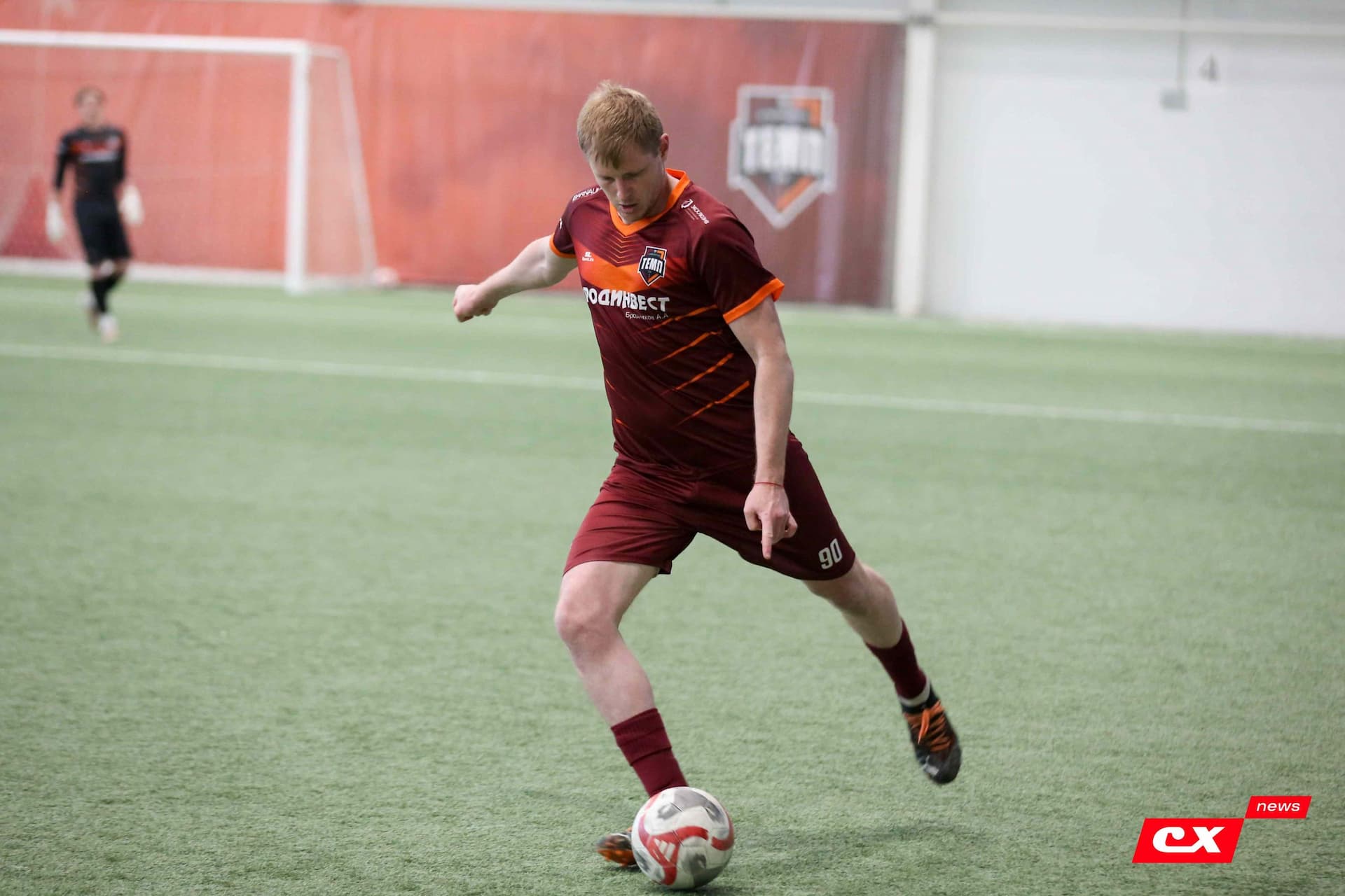 «Темп» 1:0 «Новокузнецк». Третья лига. 02.05.2025. Владимир Мартынов («CX News») — кадр 58