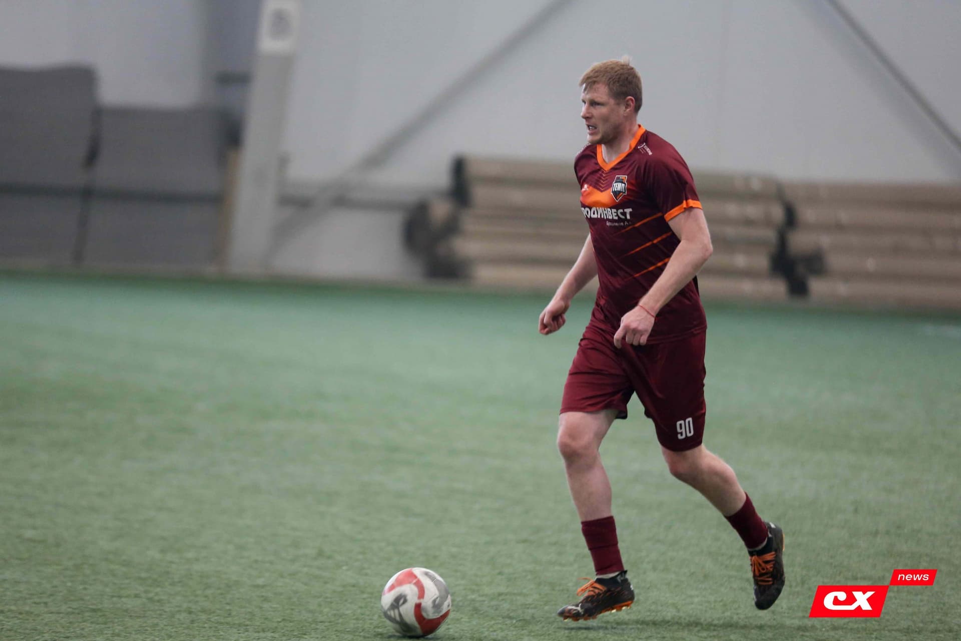 «Темп» 1:0 «Новокузнецк». Третья лига. 02.05.2025. Владимир Мартынов («CX News») — кадр 87