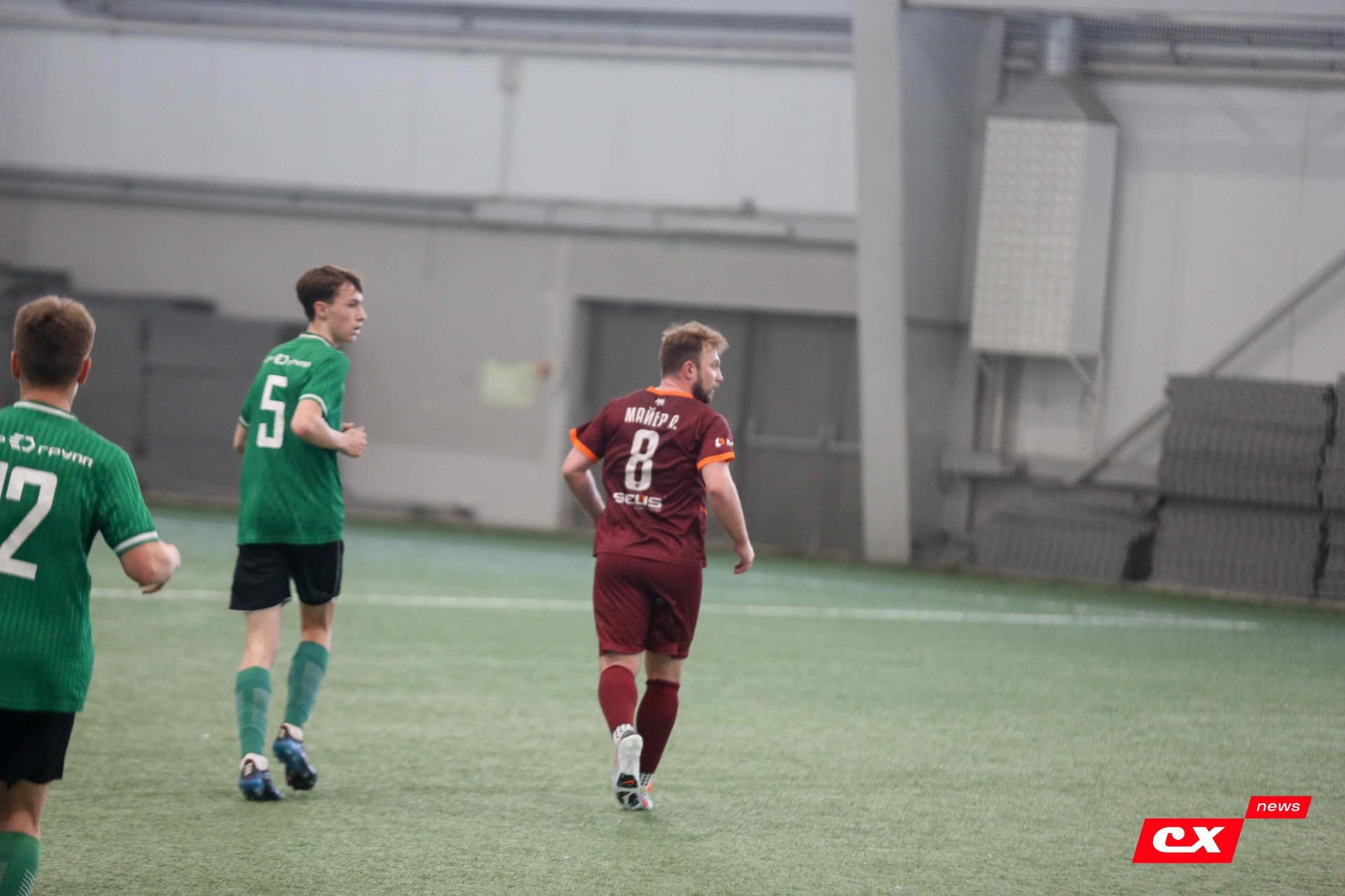 «Темп» 1:0 «Новокузнецк». Третья лига. 02.05.2025. Владимир Мартынов («CX News») — кадр 90