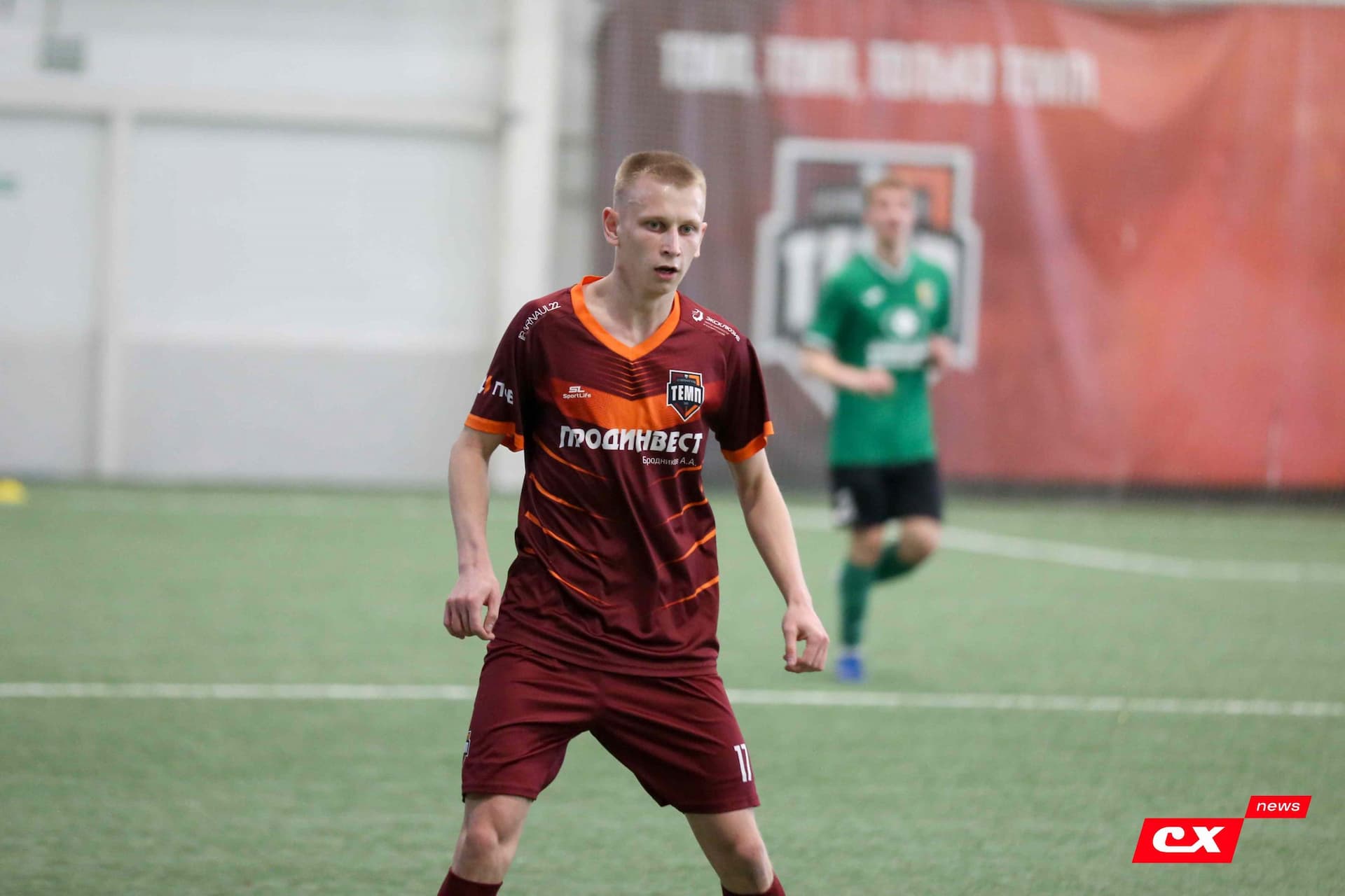 «Темп» 1:0 «Новокузнецк». Третья лига. 02.05.2025. Владимир Мартынов («CX News») — кадр 99