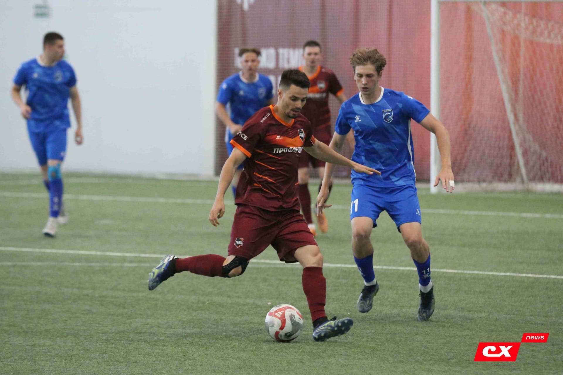 «Темп» 4:1 «Сибирь-М». Третья лига. 22.06.2025. Владимир Мартынов («CX News») — кадр 169