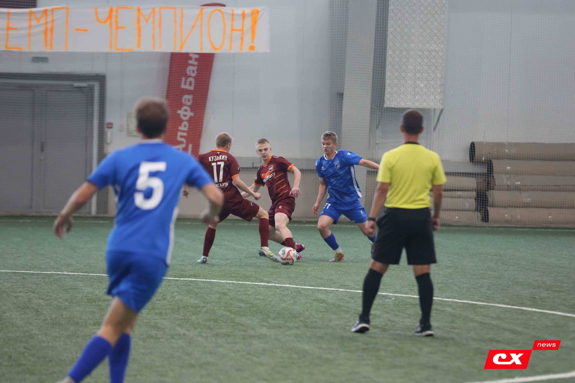 «Темп» 4:1 «Сибирь-М». Третья лига. 22.06.2025. Владимир Мартынов («CX News») — кадр 187
