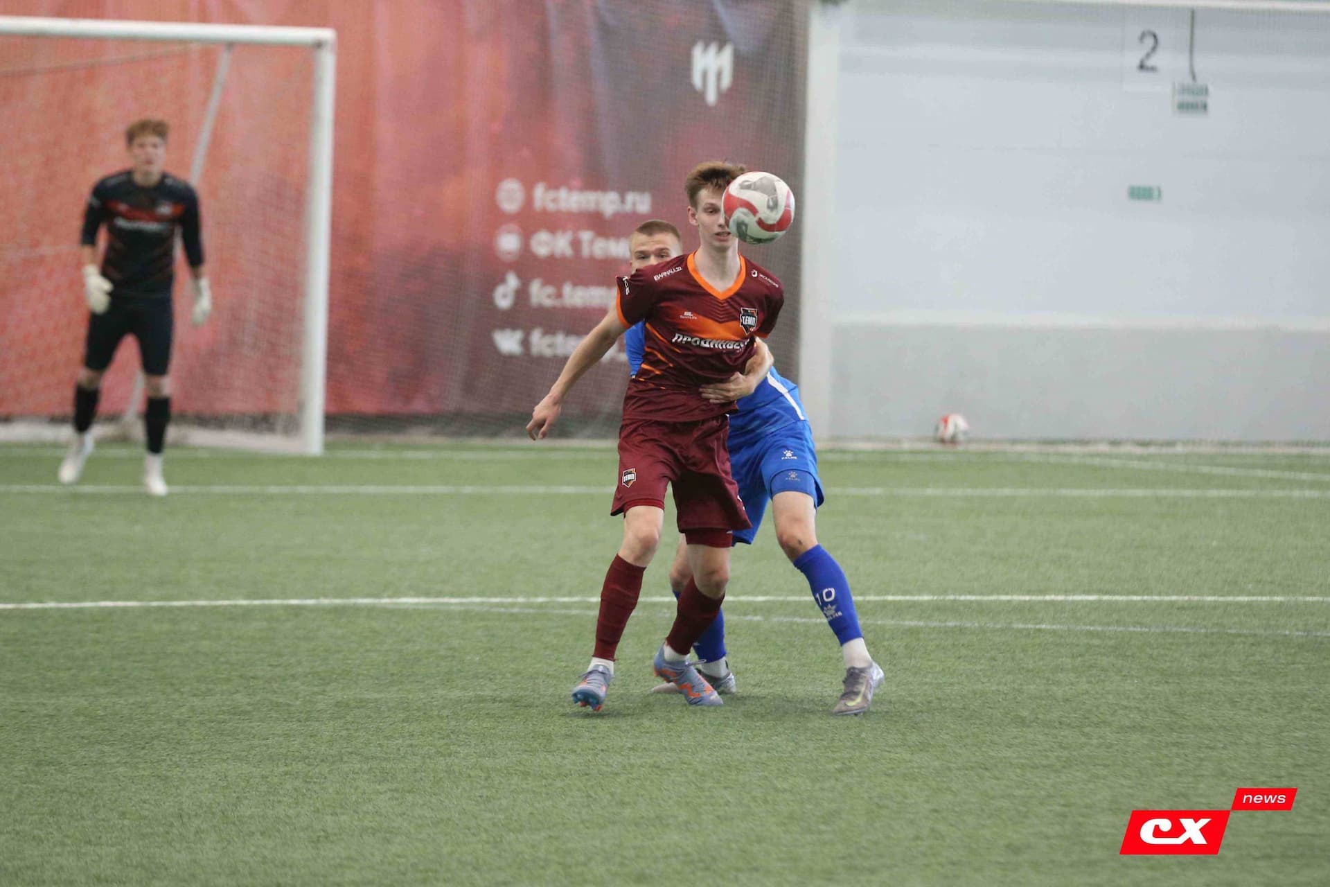 «Темп» 4:1 «Сибирь-М». Третья лига. 22.06.2025. Владимир Мартынов («CX News») — кадр 189