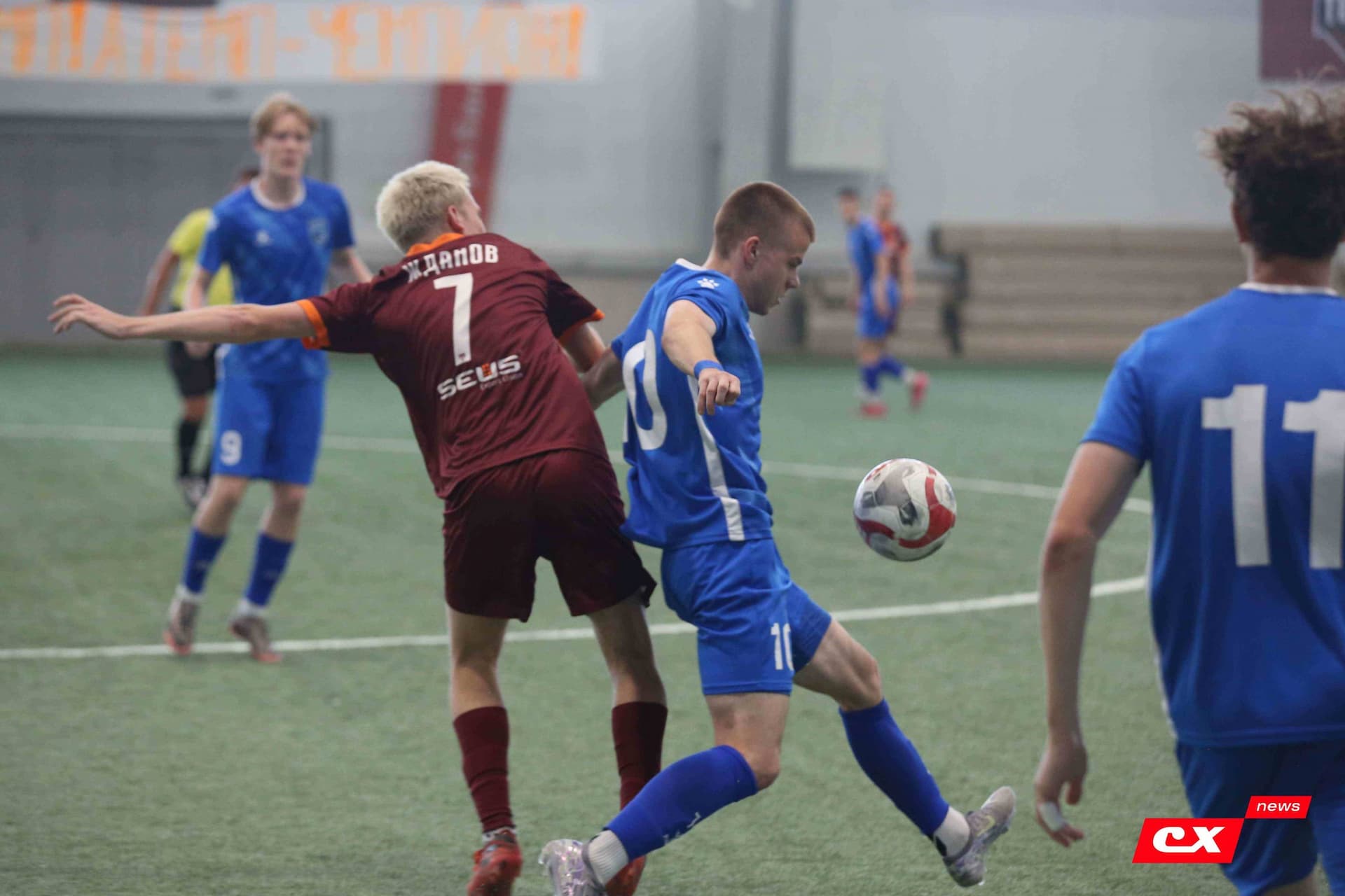 «Темп» 4:1 «Сибирь-М». Третья лига. 22.06.2025. Владимир Мартынов («CX News») — кадр 199