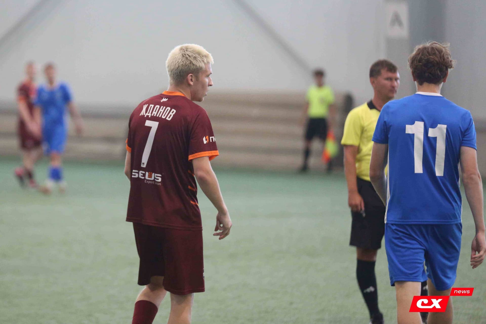 «Темп» 4:1 «Сибирь-М». Третья лига. 22.06.2025. Владимир Мартынов («CX News») — кадр 204