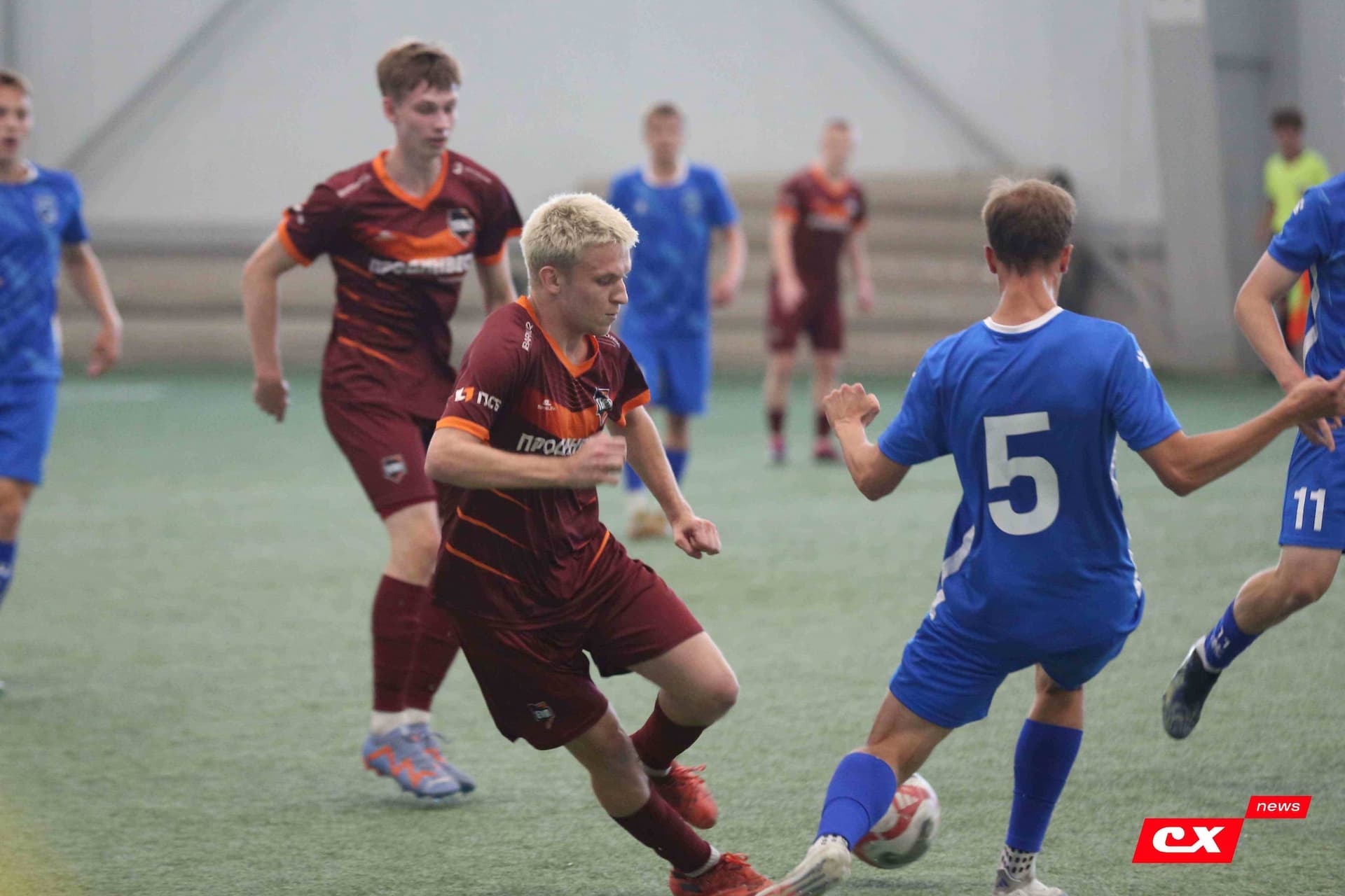 «Темп» 4:1 «Сибирь-М». Третья лига. 22.06.2025. Владимир Мартынов («CX News») — кадр 215