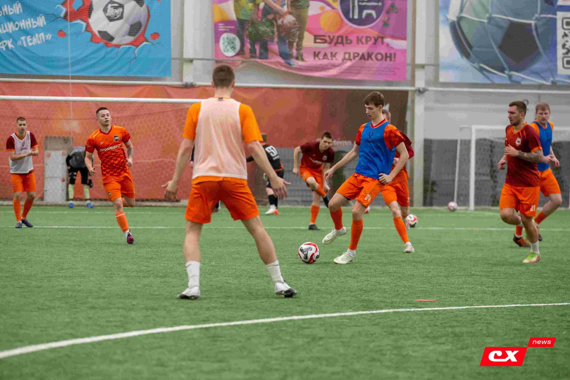 «Темп» 2:2 «Динамо-Барнаул-М». Контрольный матч. 30.03.2024. CX News — кадр 34
