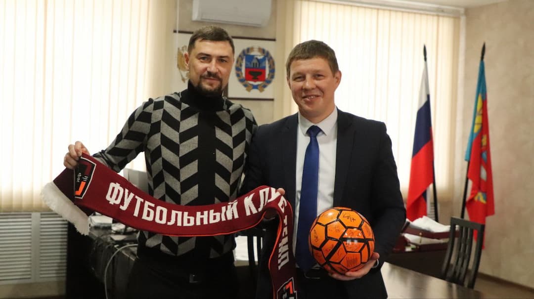 Руководство и футболисты «Темпа» встретились с Министром спорта Алтайского края Иваном Нифонтовым!