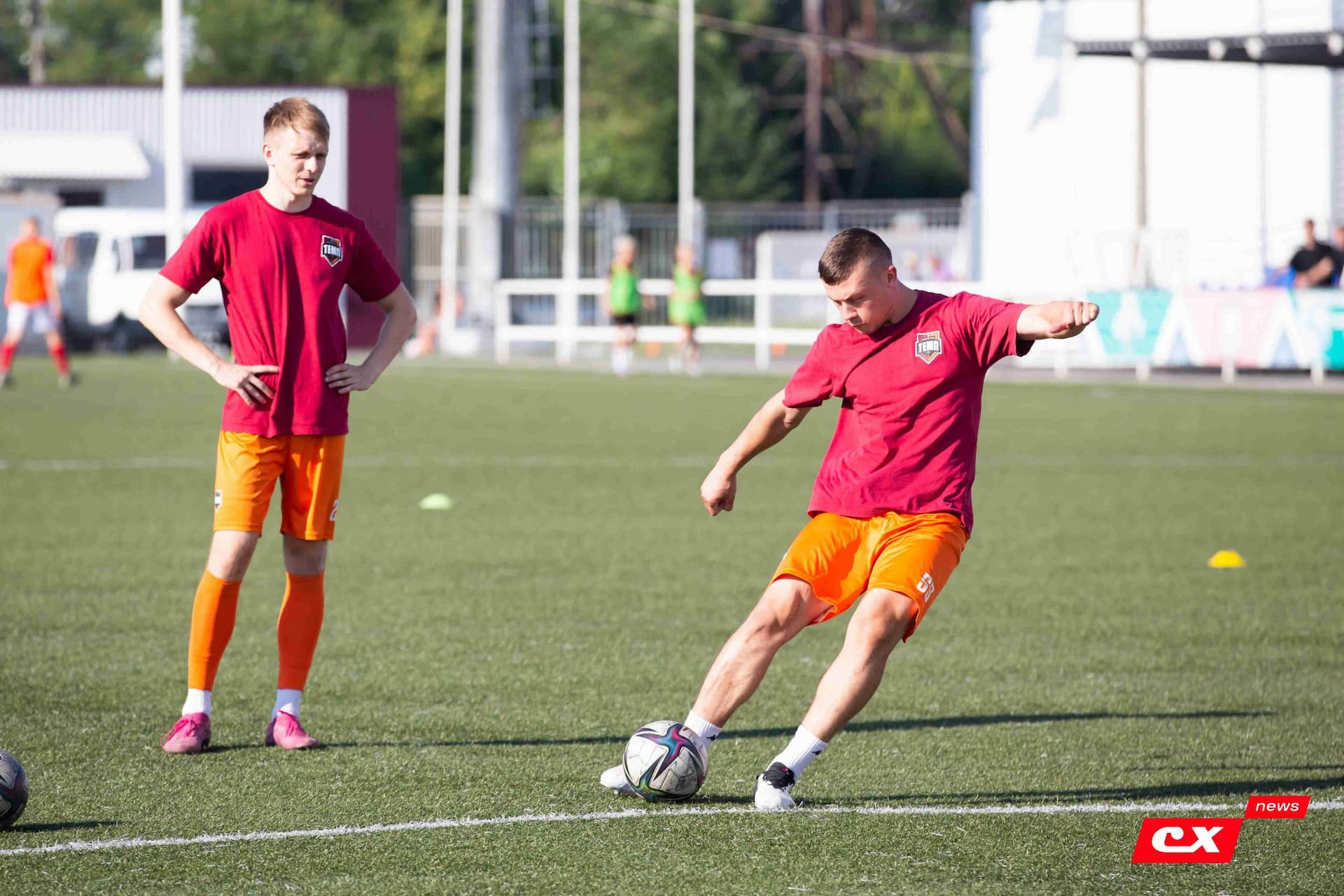 «Полимер» 2:2 «Темп». Кубок Сибири. 19.07.2024. CX News — кадр 3