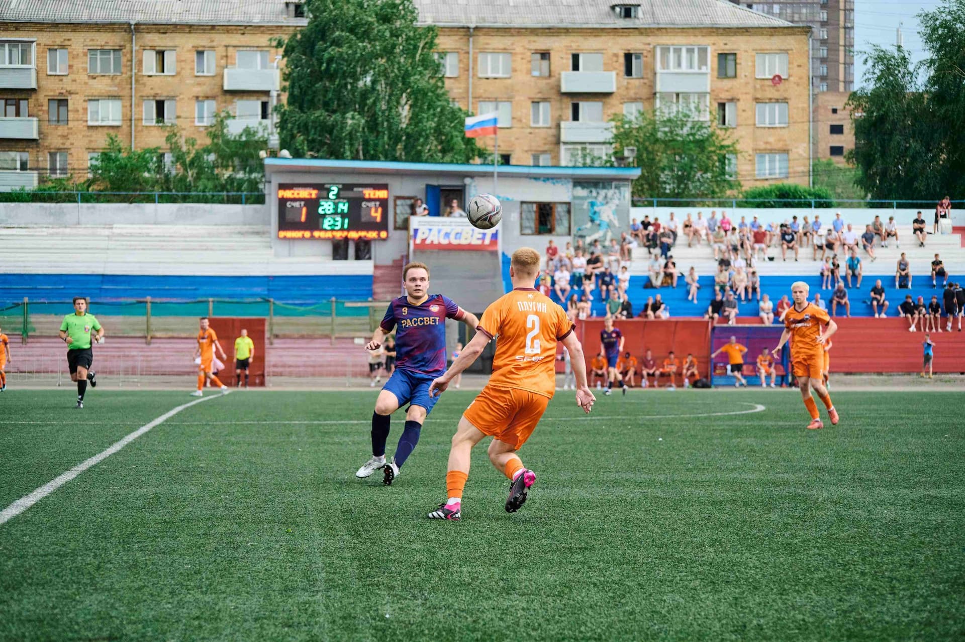 «Рассвет» 2:4 «Темп». Третья лига. 15.06.2025. Пресс-служба «Рассвета» — кадр 161