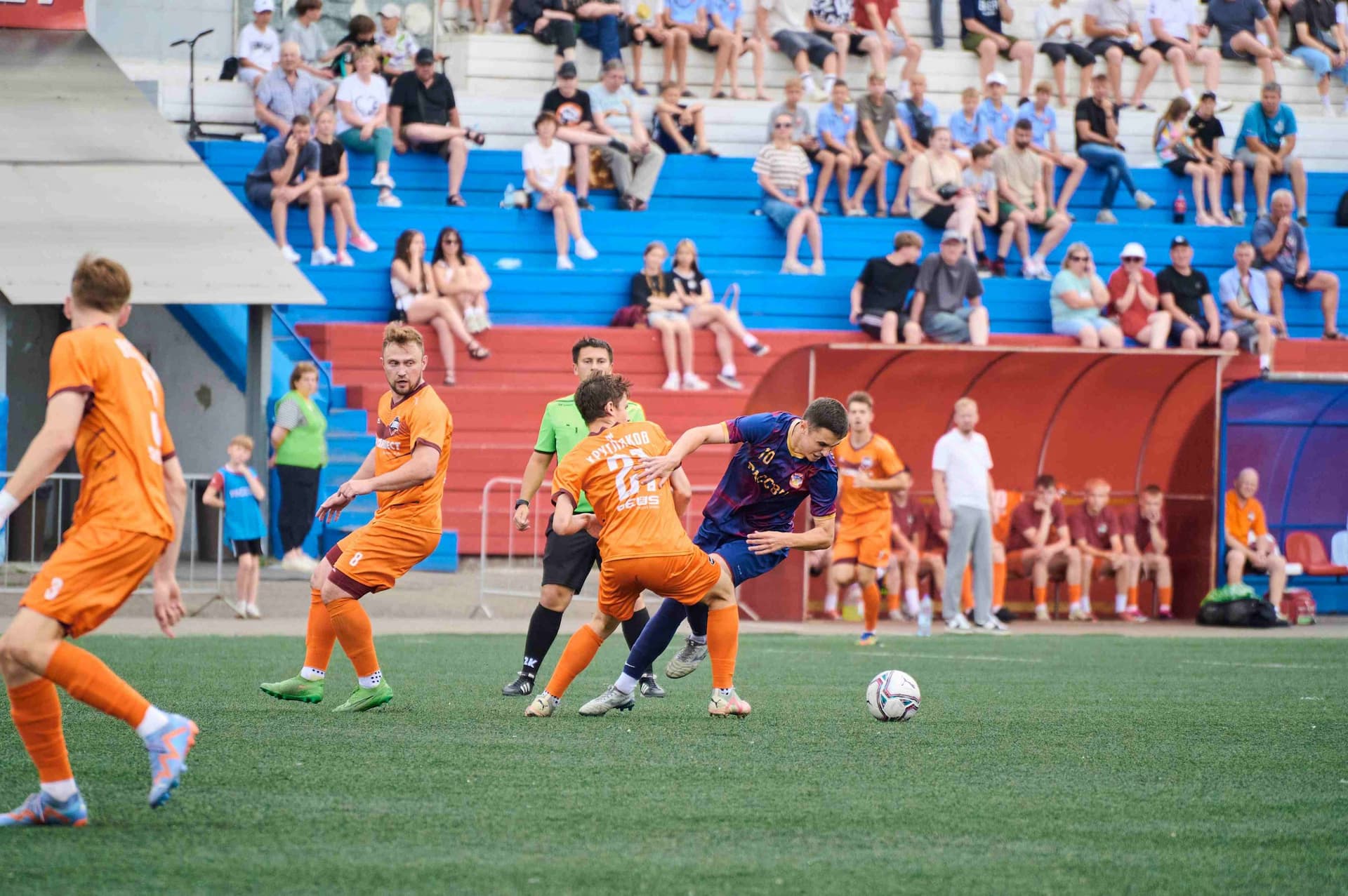 «Рассвет» 2:4 «Темп». Третья лига. 15.06.2025. Пресс-служба «Рассвета» — кадр 3