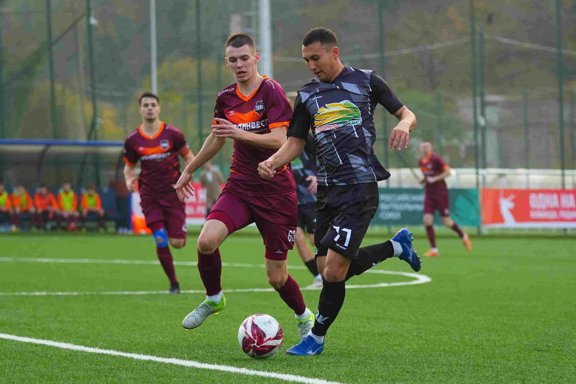 «СтавропольАгроСоюз» 3:4 «Темп». Финальный этап Третьей лиги. 10.11.2025. РФС — кадр 46