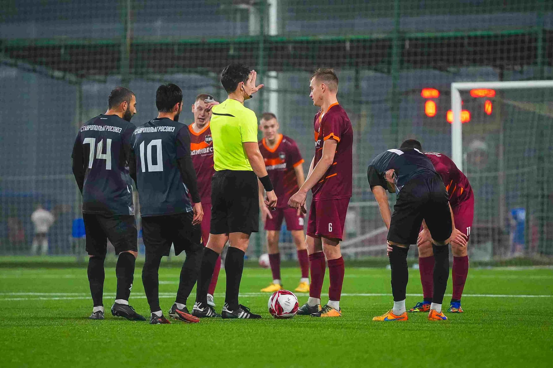 «СтавропольАгроСоюз» 3:4 «Темп». Финальный этап Третьей лиги. 10.11.2025. РФС — кадр 91