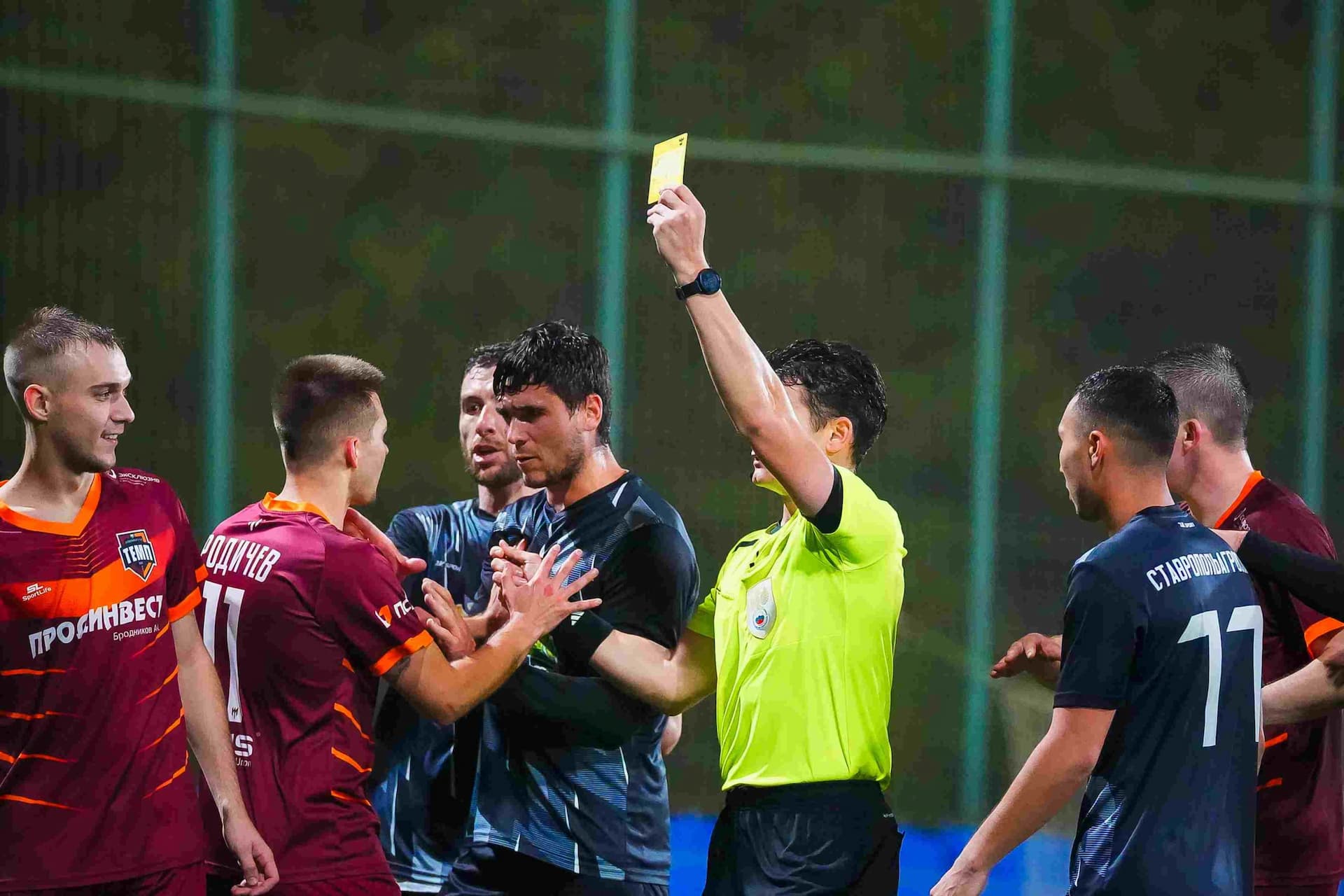 «СтавропольАгроСоюз» 3:4 «Темп». Финальный этап Третьей лиги. 10.11.2025. РФС — кадр 97