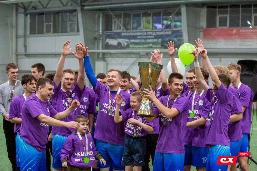 Как игроки ФК «Темп» выступили в финальных матчах «Лиги .БРО»!