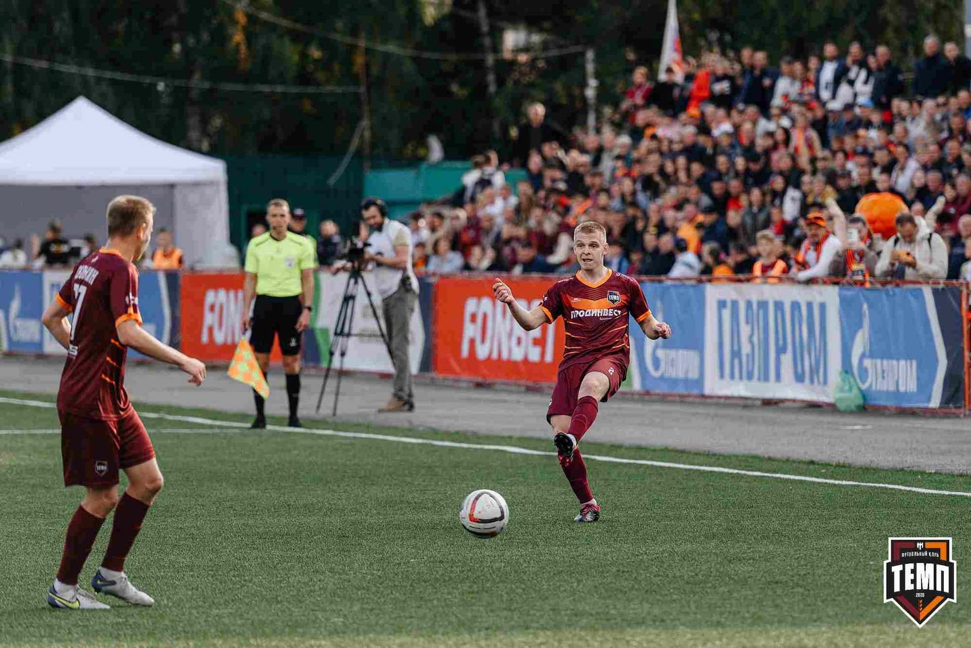 «Темп» 0:1 «Знамя Труда». FONBET Кубок России. 10.09.2025 — кадр 169