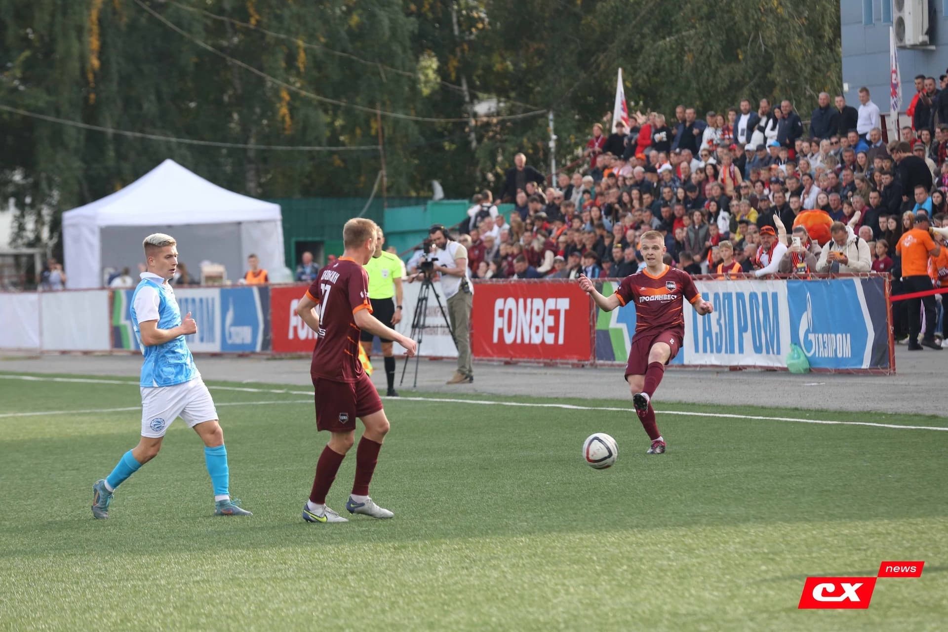 «Темп» 0:1 «Знамя Труда». FONBET Кубок России. 10.09.2025. СМИ: Владимир Мартынов («CX News»), Александр Чёрный («Алтайский спорт»), Виталий Барабаш (Сетевое издание "Толк"), Андрей Каспришин («Алтайская правда») — кадр 286