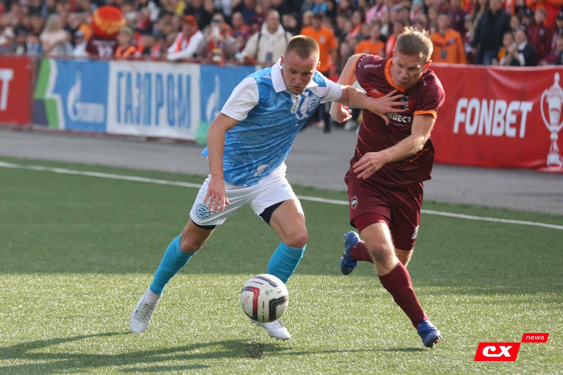 «Темп» 0:1 «Знамя Труда». FONBET Кубок России. 10.09.2025. СМИ: Владимир Мартынов («CX News»), Александр Чёрный («Алтайский спорт»), Виталий Барабаш (Сетевое издание "Толк"), Андрей Каспришин («Алтайская правда») — кадр 296