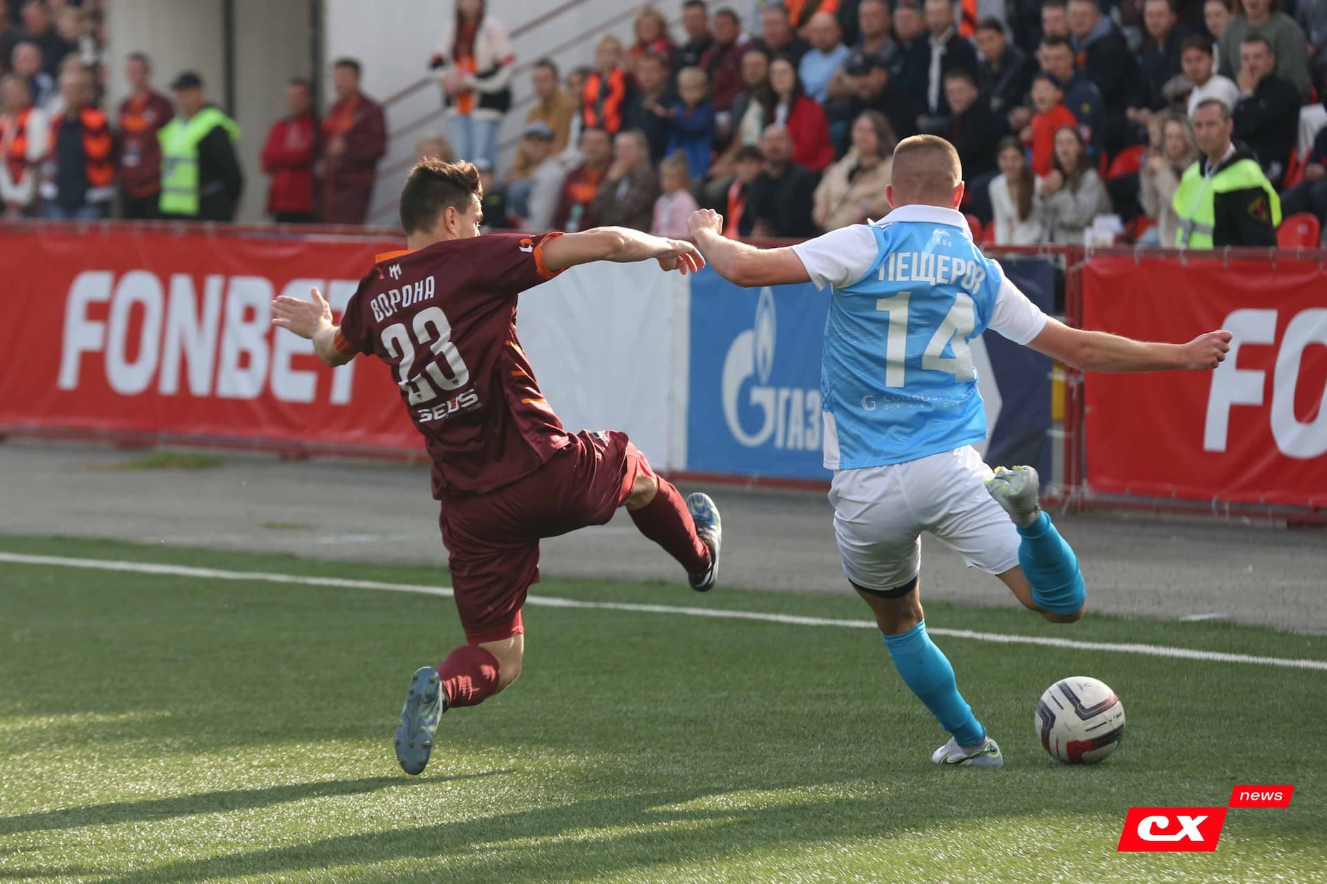 «Темп» 0:1 «Знамя Труда». FONBET Кубок России. 10.09.2025. СМИ: Владимир Мартынов («CX News»), Александр Чёрный («Алтайский спорт»), Виталий Барабаш (Сетевое издание "Толк"), Андрей Каспришин («Алтайская правда») — кадр 301