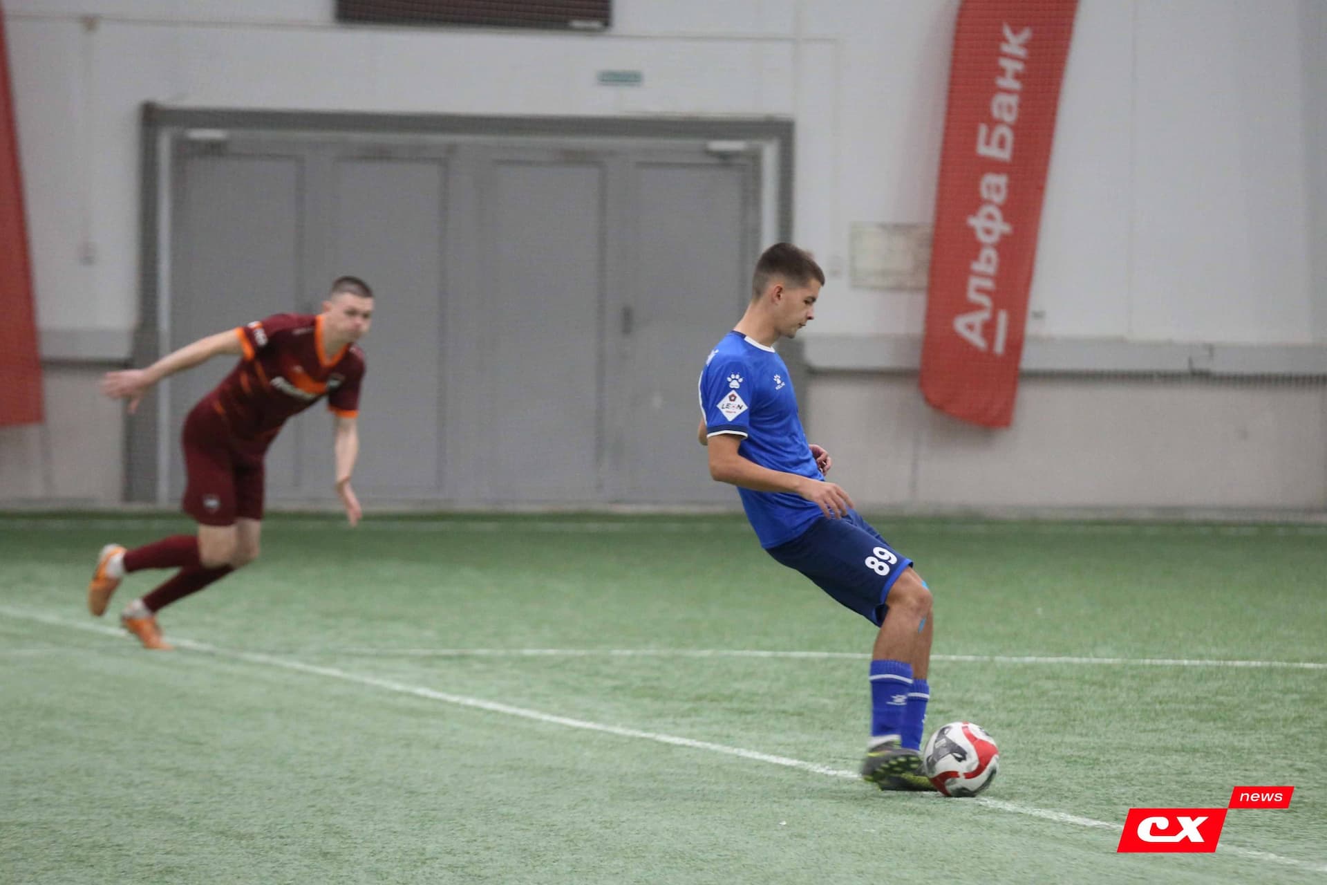 «Темп» 1:0 «Динамо-Барнаул-М». Третья лига. 05.10.2025. Александр Чёрный («Алтайский спорт»), Владимир Мартынов («CX News») — кадр 205