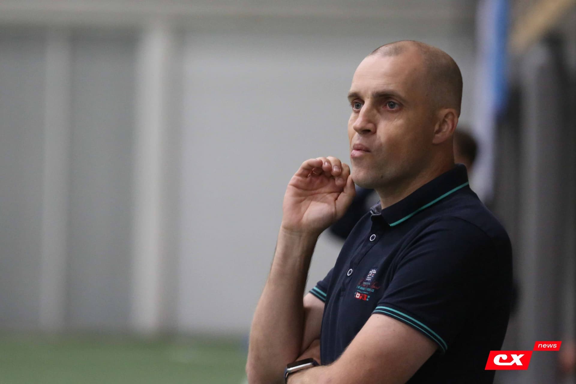 «Темп» 1:0 «Динамо-Барнаул-М». Третья лига. 05.10.2025. Александр Чёрный («Алтайский спорт»), Владимир Мартынов («CX News») — кадр 297