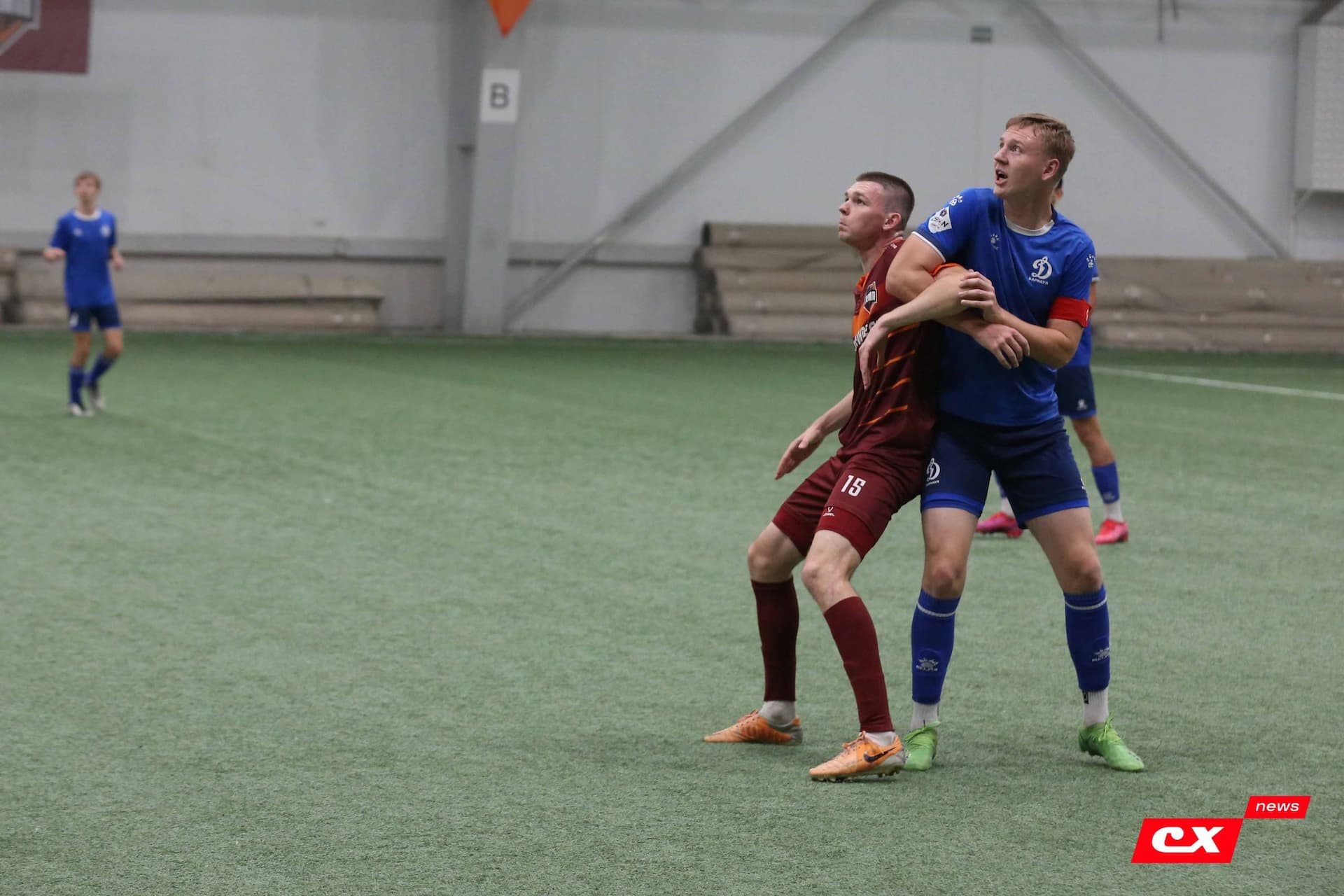 «Темп» 1:0 «Динамо-Барнаул-М». Третья лига. 05.10.2025. Александр Чёрный («Алтайский спорт»), Владимир Мартынов («CX News») — кадр 298