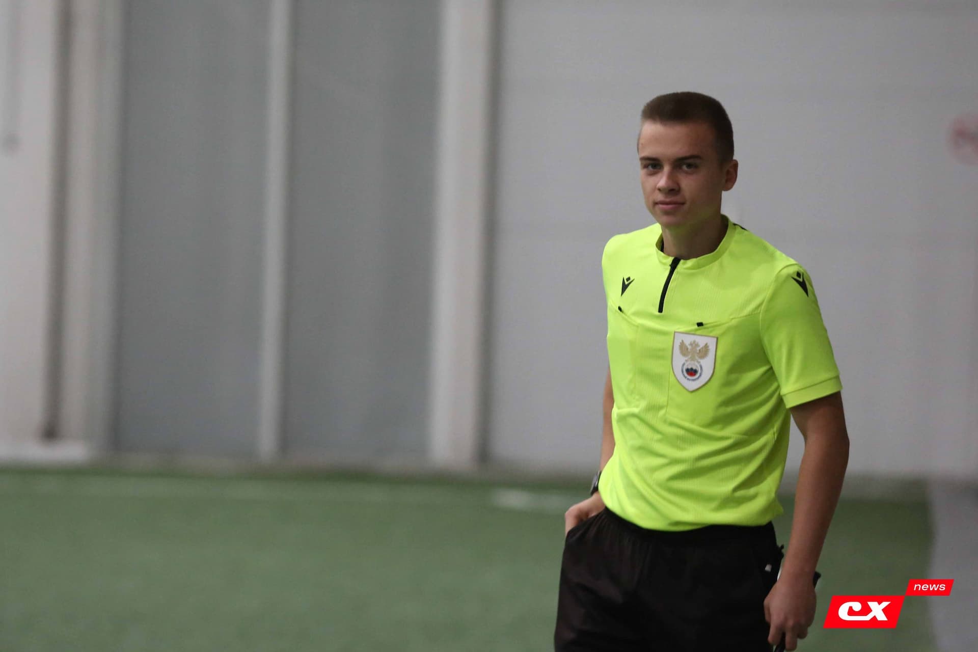 «Темп» 1:0 «Динамо-Барнаул-М». Третья лига. 05.10.2025. Александр Чёрный («Алтайский спорт»), Владимир Мартынов («CX News») — кадр 310