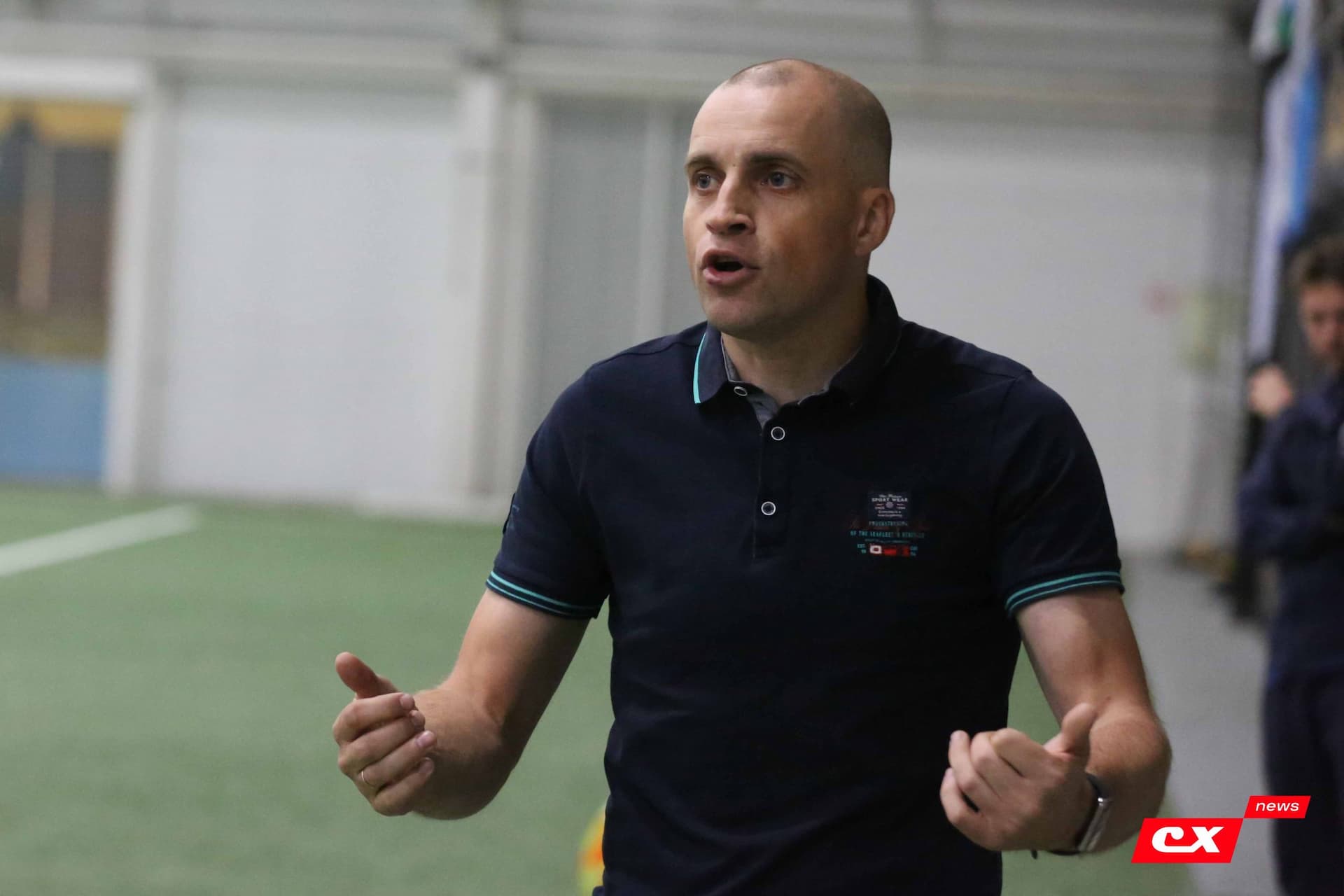 «Темп» 1:0 «Динамо-Барнаул-М». Третья лига. 05.10.2025. Александр Чёрный («Алтайский спорт»), Владимир Мартынов («CX News») — кадр 329