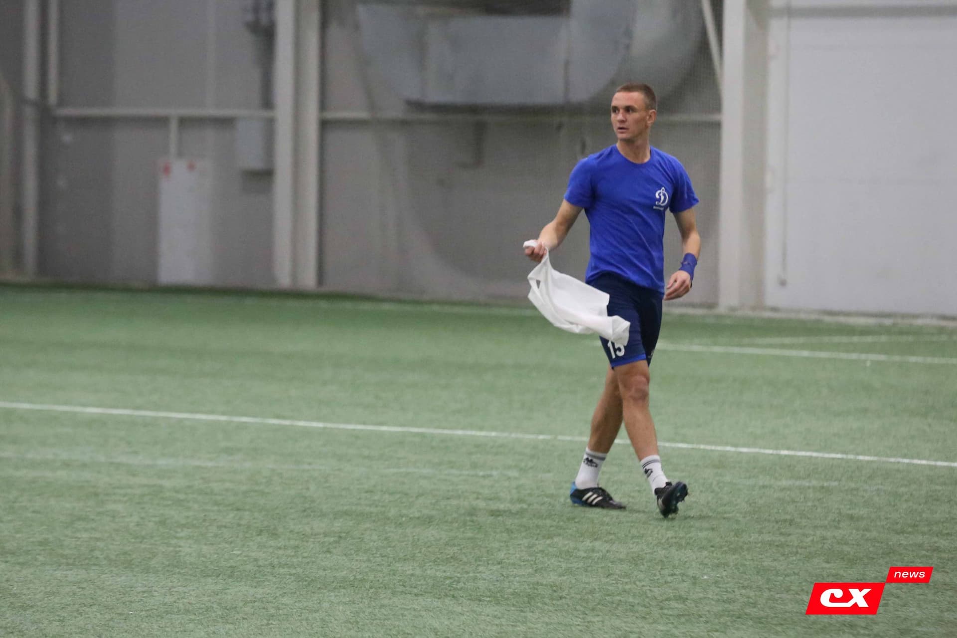 «Темп» 1:0 «Динамо-Барнаул-М». Третья лига. 05.10.2025. Александр Чёрный («Алтайский спорт»), Владимир Мартынов («CX News») — кадр 109