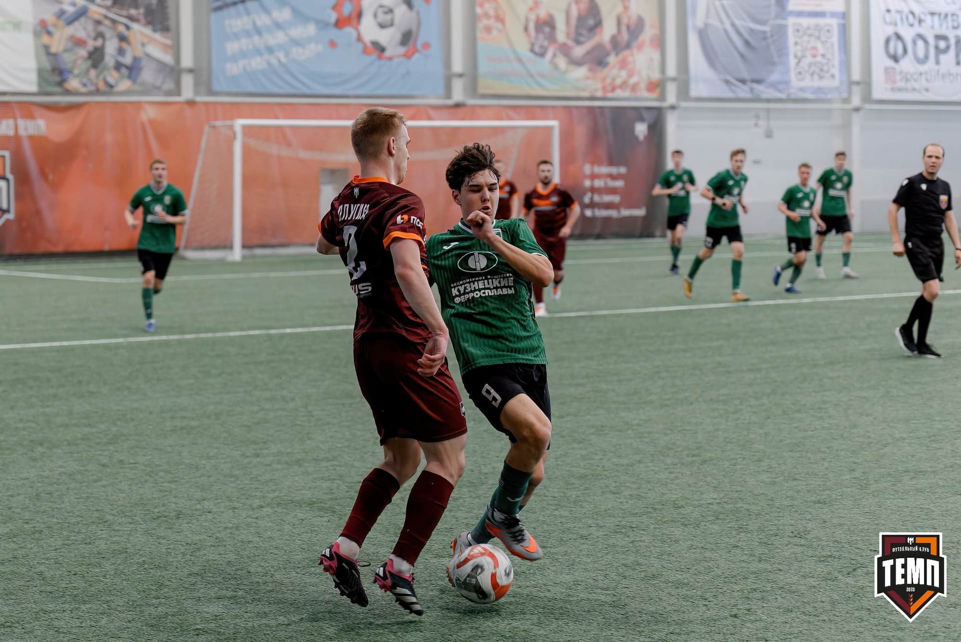 «Темп» 1:0 «Новокузнецк». Третья лига. 02.05.2025 — кадр 125