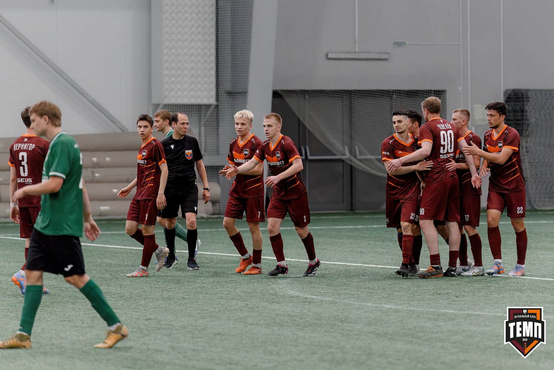 «Темп» 1:0 «Новокузнецк». Третья лига. 02.05.2025 — кадр 186