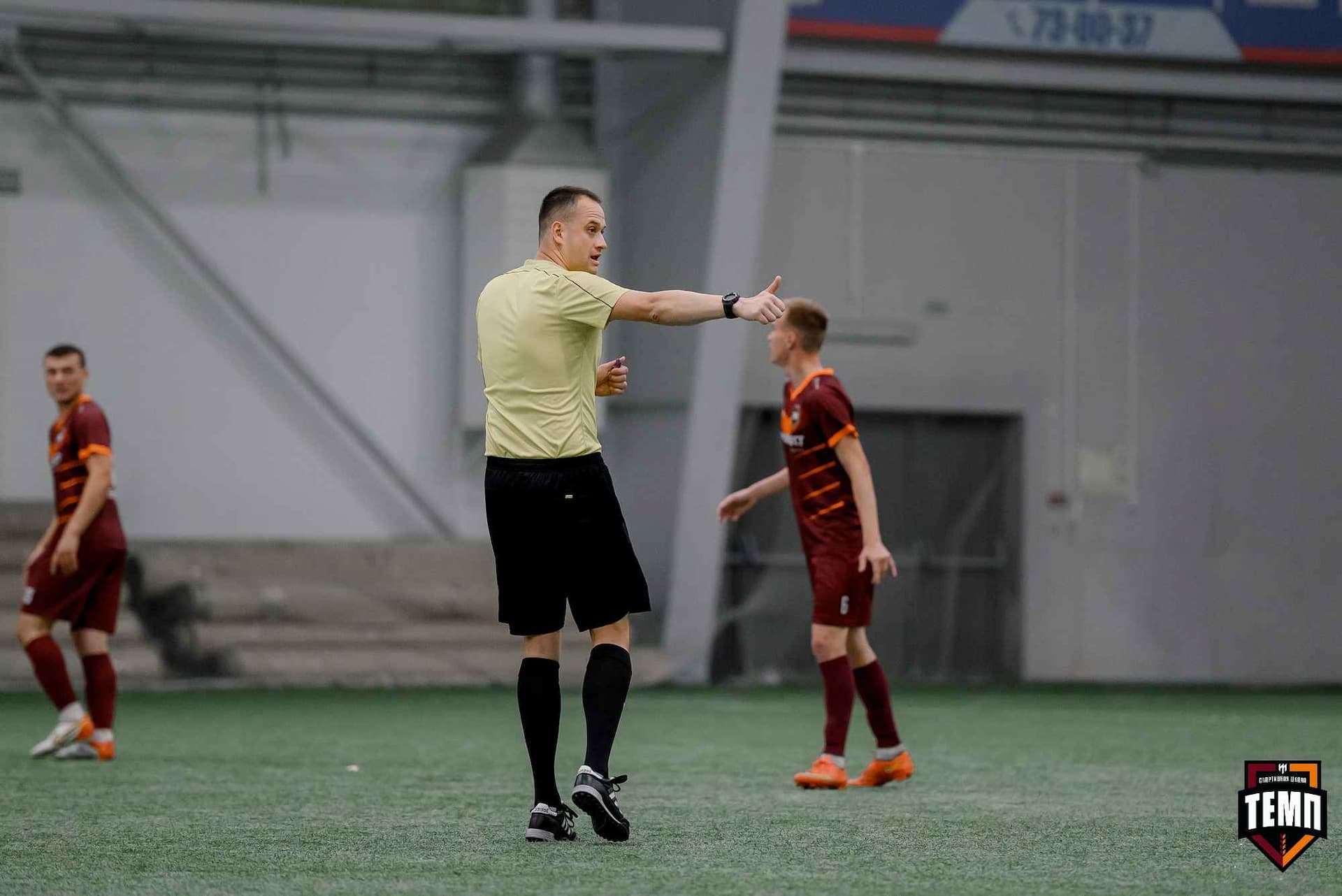«Темп» 11:1 «Рассвет». Третья лига. 28.09.2025 — кадр 154