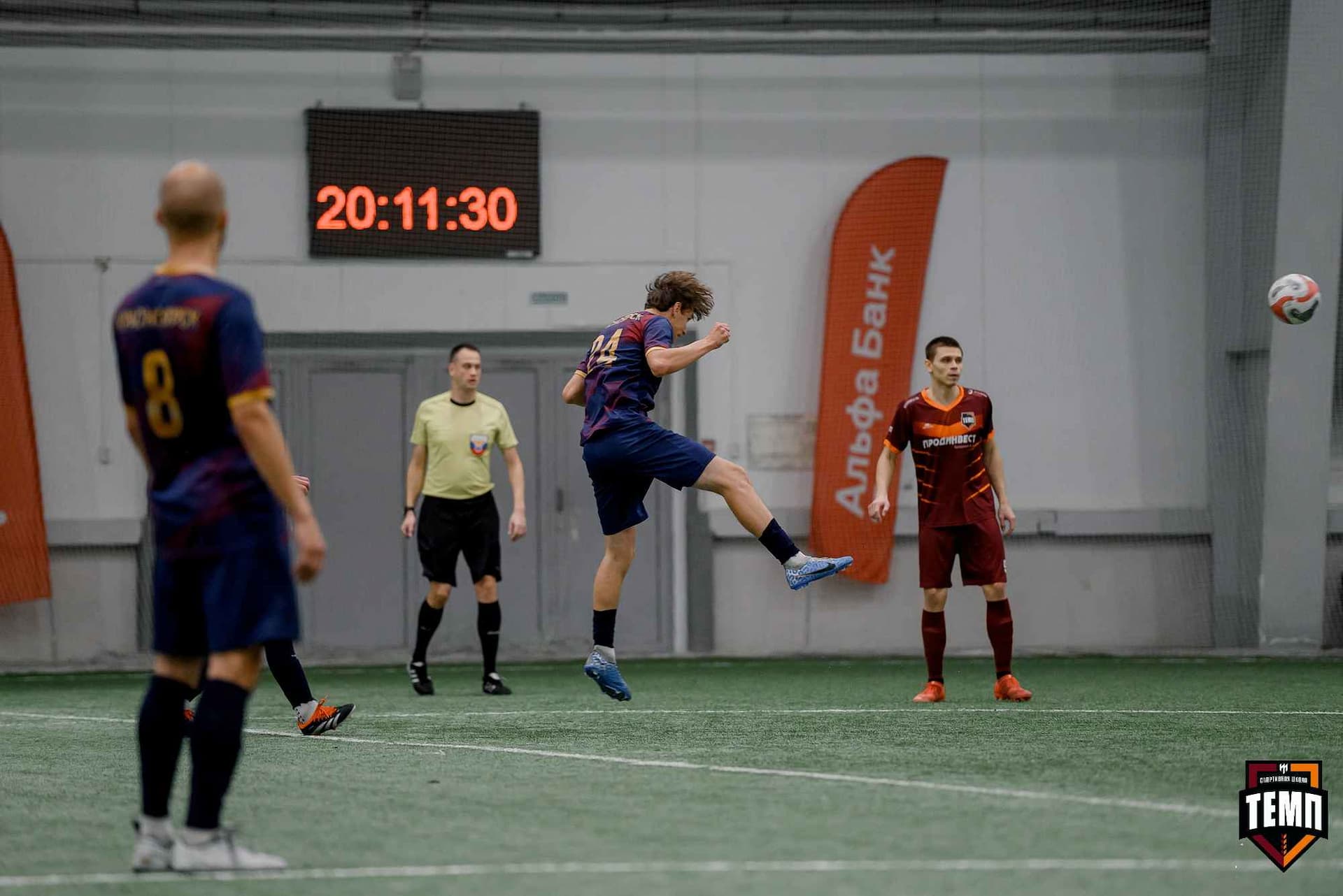 «Темп» 11:1 «Рассвет». Третья лига. 28.09.2025 — кадр 157