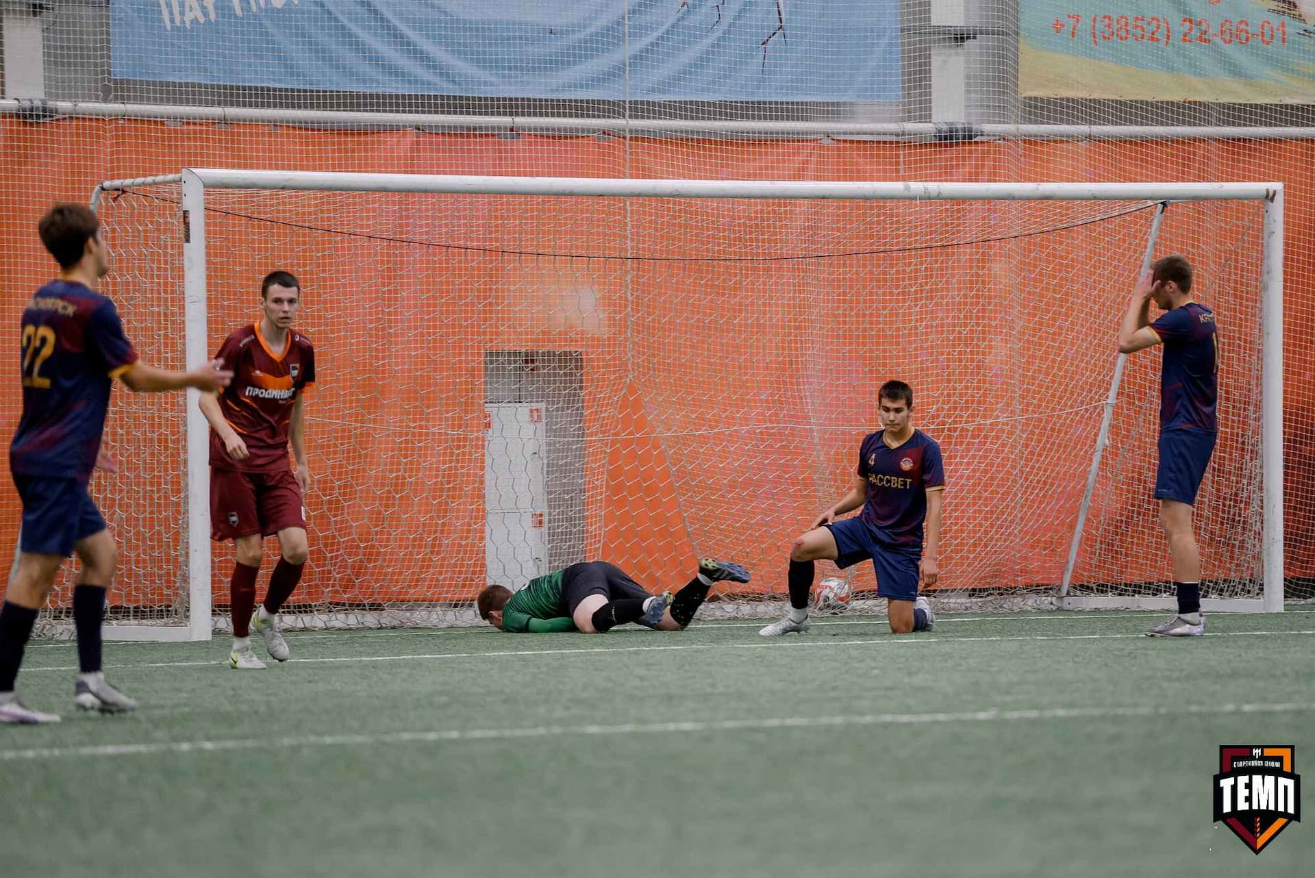 «Темп» 11:1 «Рассвет». Третья лига. 28.09.2025 — кадр 171
