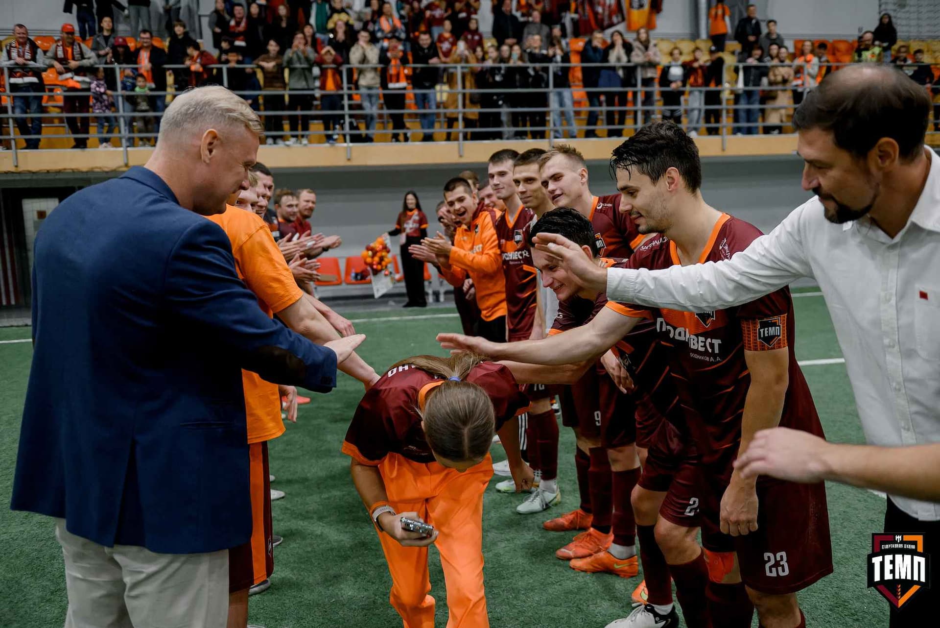 «Темп» 11:1 «Рассвет». Третья лига. 28.09.2025 — кадр 236