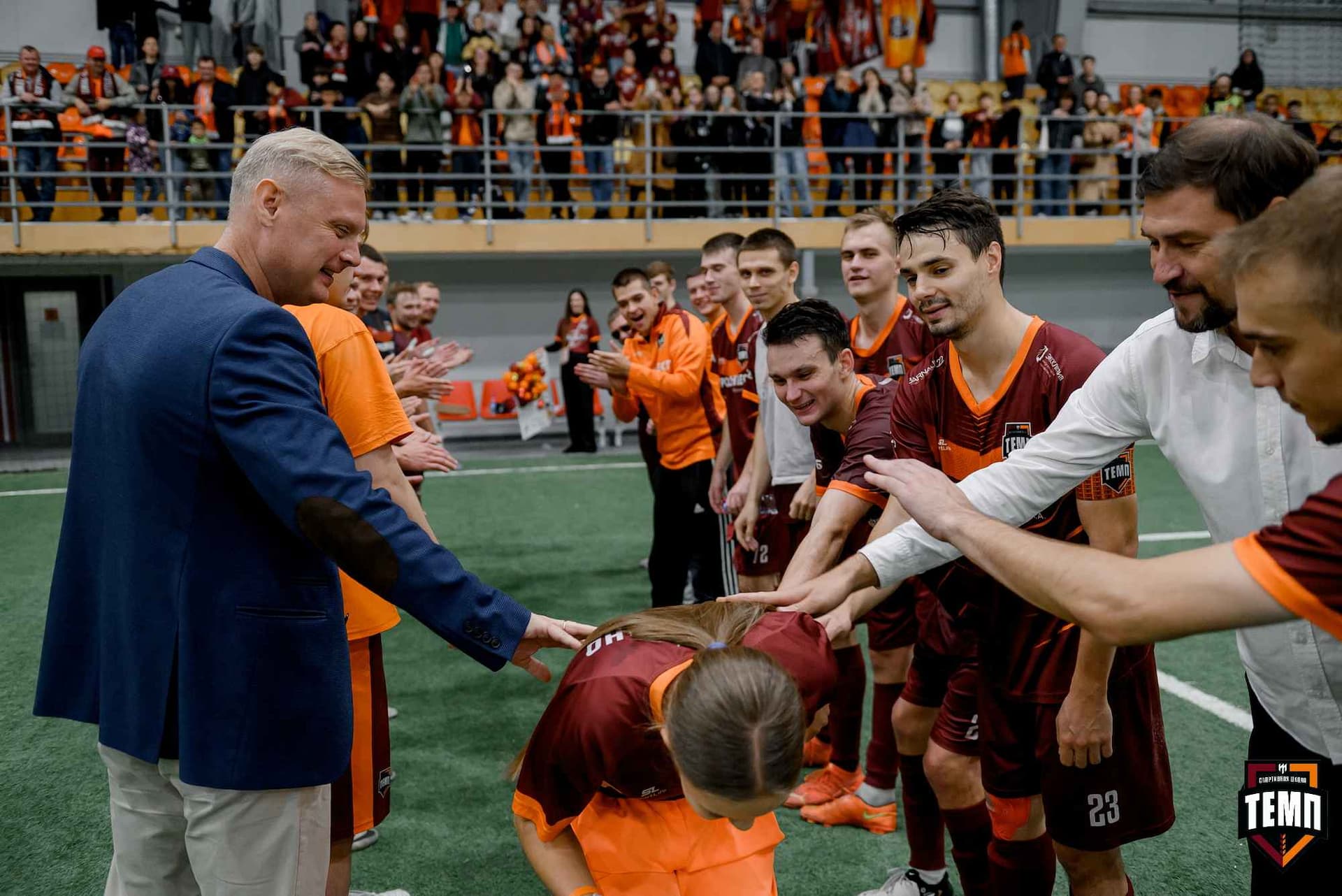 «Темп» 11:1 «Рассвет». Третья лига. 28.09.2025 — кадр 237