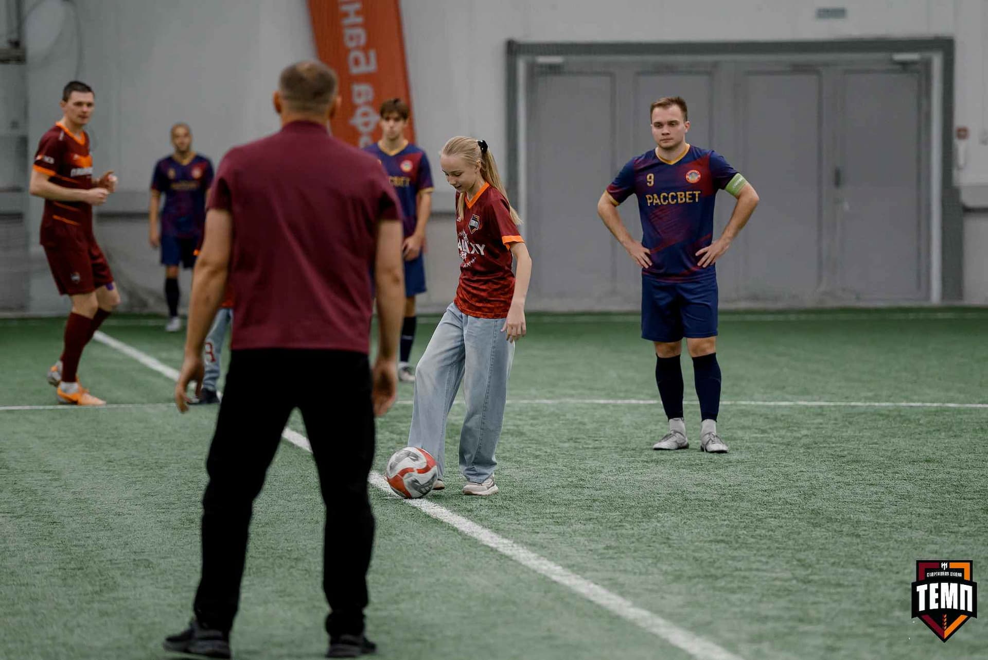 «Темп» 11:1 «Рассвет». Третья лига. 28.09.2025 — кадр 44