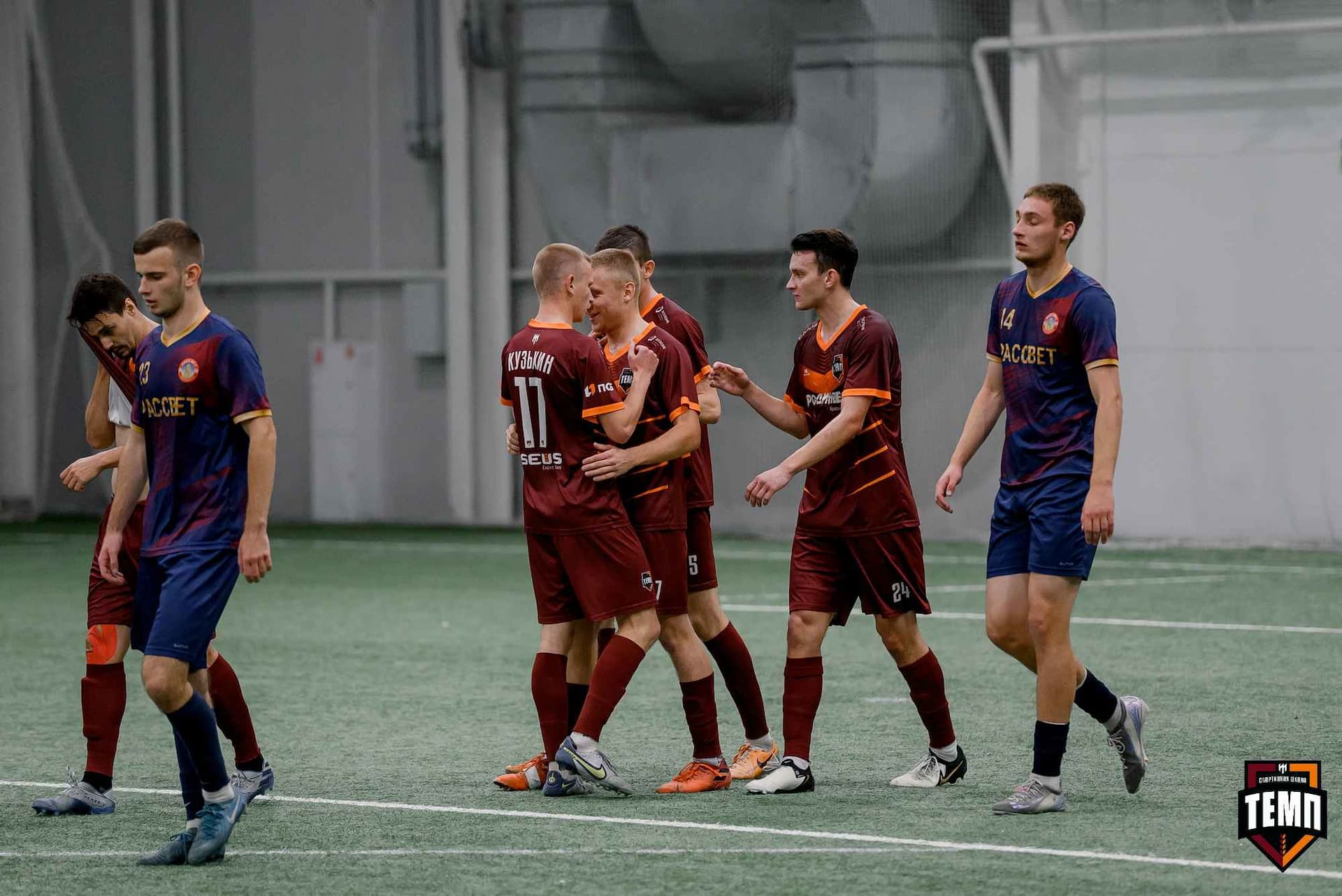 «Темп» 11:1 «Рассвет». Третья лига. 28.09.2025 — кадр 85