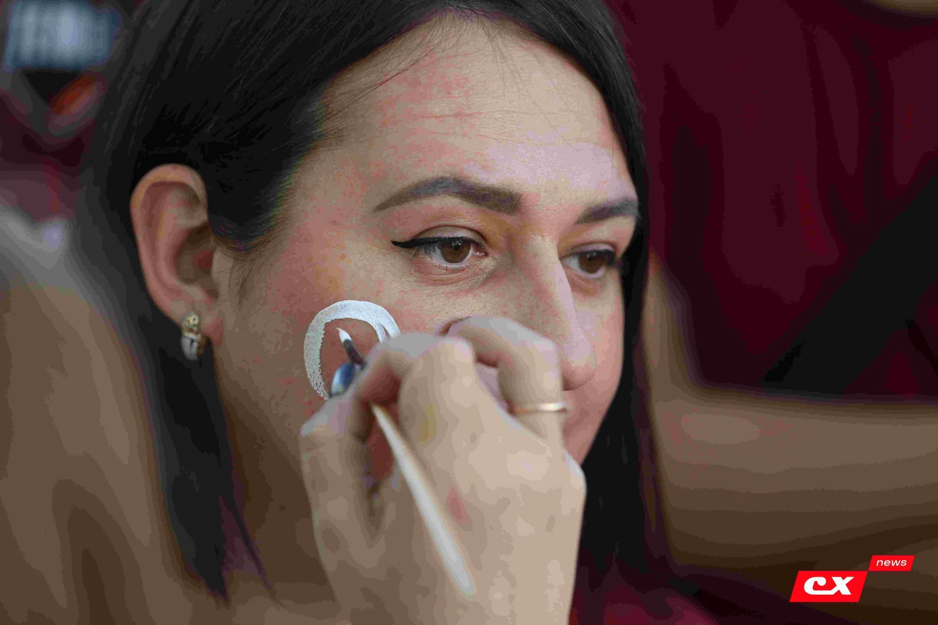 «Темп» 1:1 «КДВ». Третья лига. 26.09.2025. Владимир Мартынов («CX News») и Александр Чёрный («Алтайский спорт») — кадр 56