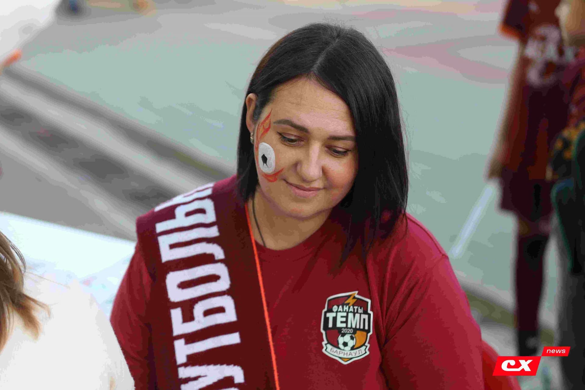 «Темп» 1:1 «КДВ». Третья лига. 26.09.2025. Владимир Мартынов («CX News») и Александр Чёрный («Алтайский спорт») — кадр 65